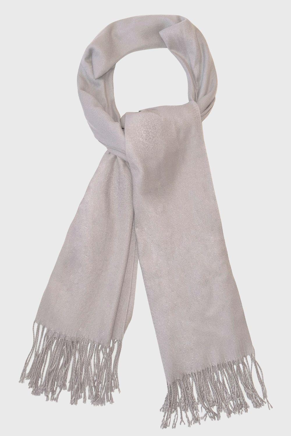Bufanda Suave Gris Nicopoly-2