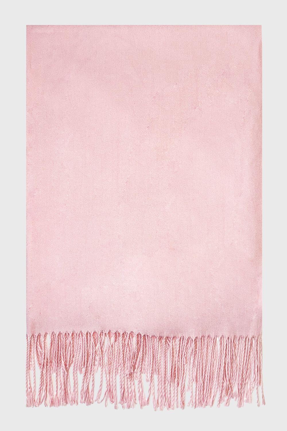 Bufanda Suave Rosado Pastel Nicopoly-1