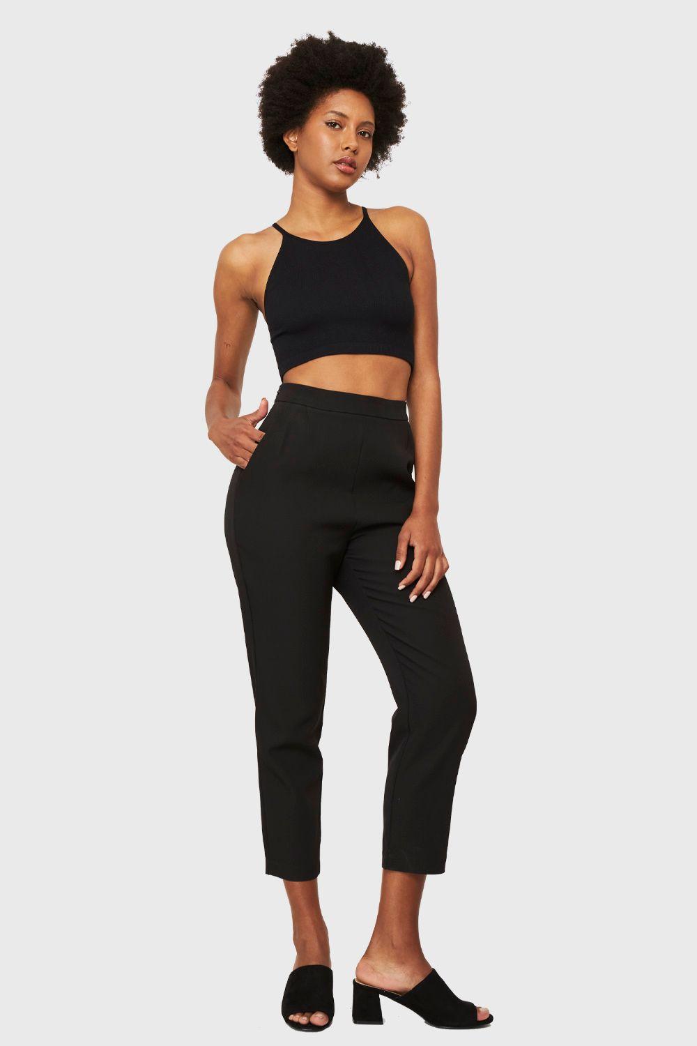 Peto Cuello Halter Negro Nicopoly-1