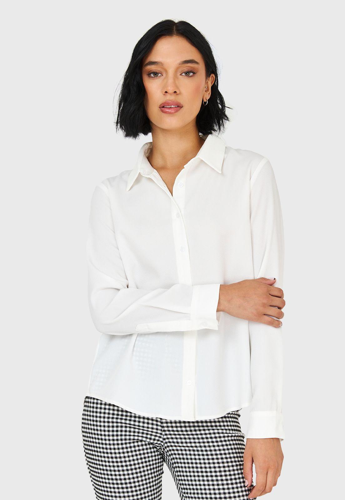 Camisa Básica Blanco Nicopoly-0