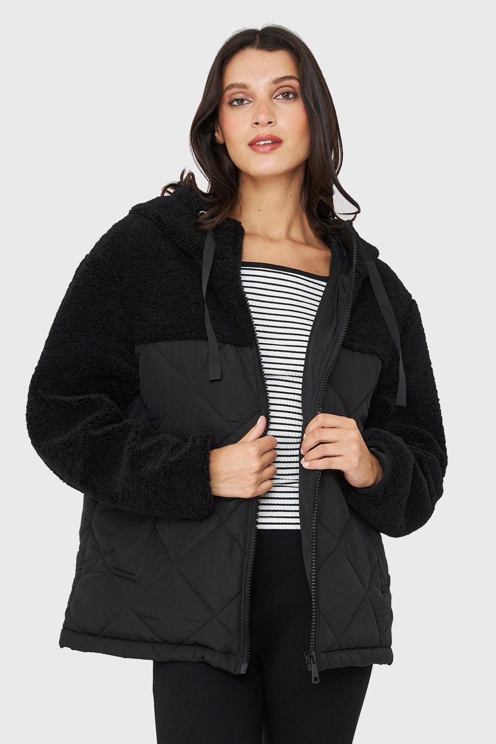 Chaqueta Mitad Chiporro/Parka Negro Nicopoly-0
