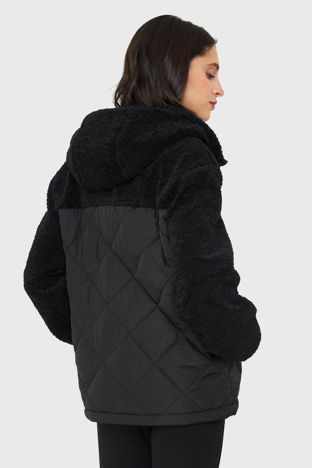 Chaqueta Mitad Chiporro/Parka Negro Nicopoly-3