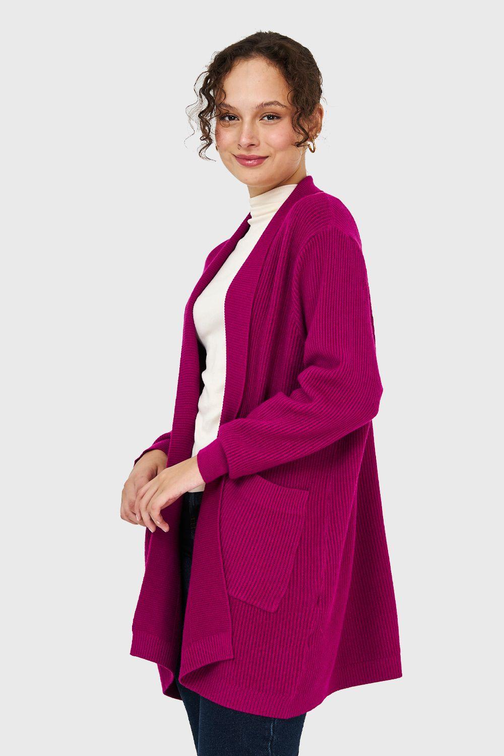 Tapado Básico Bolsillos Magenta Nicopoly-2