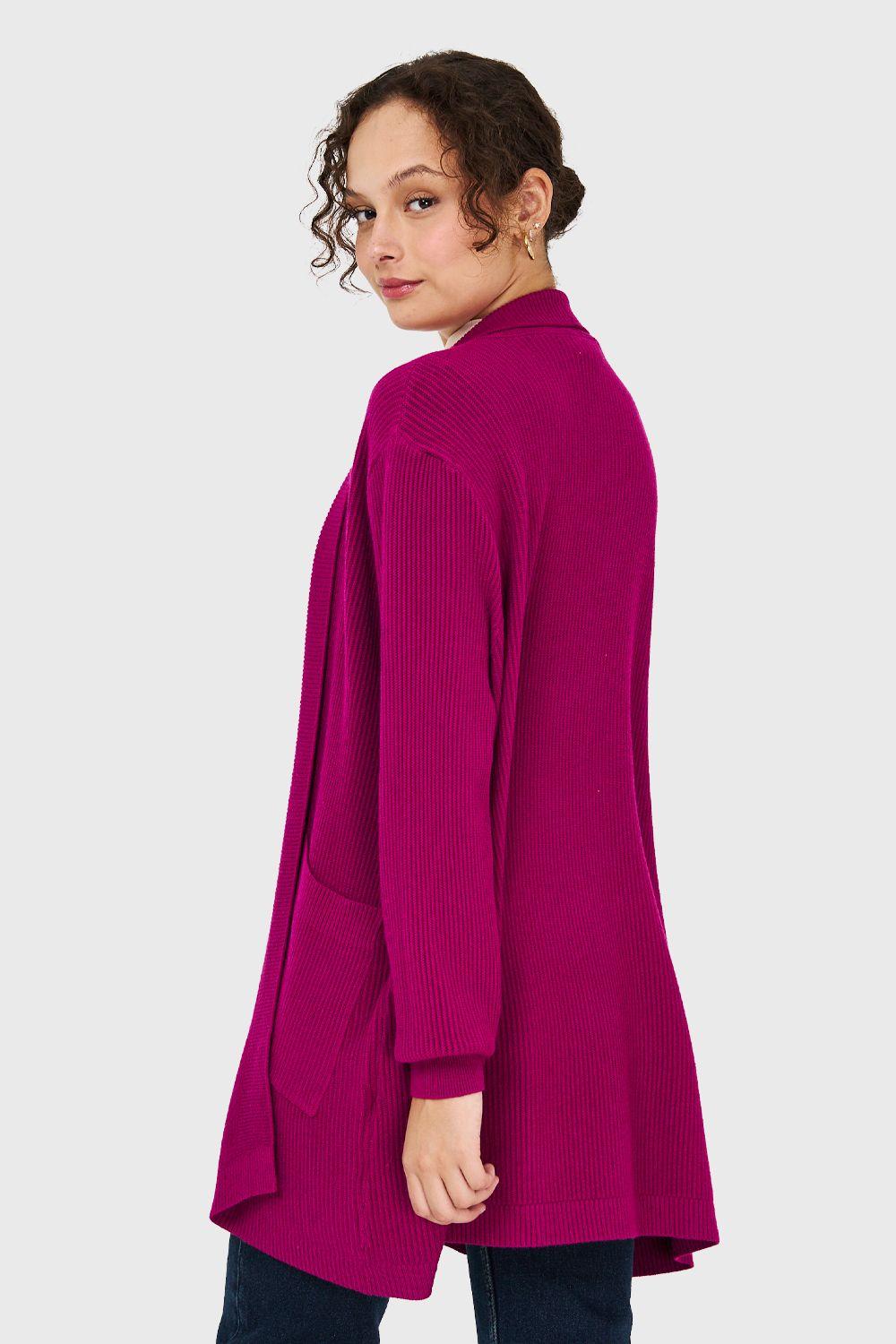 Tapado Básico Bolsillos Magenta Nicopoly-3