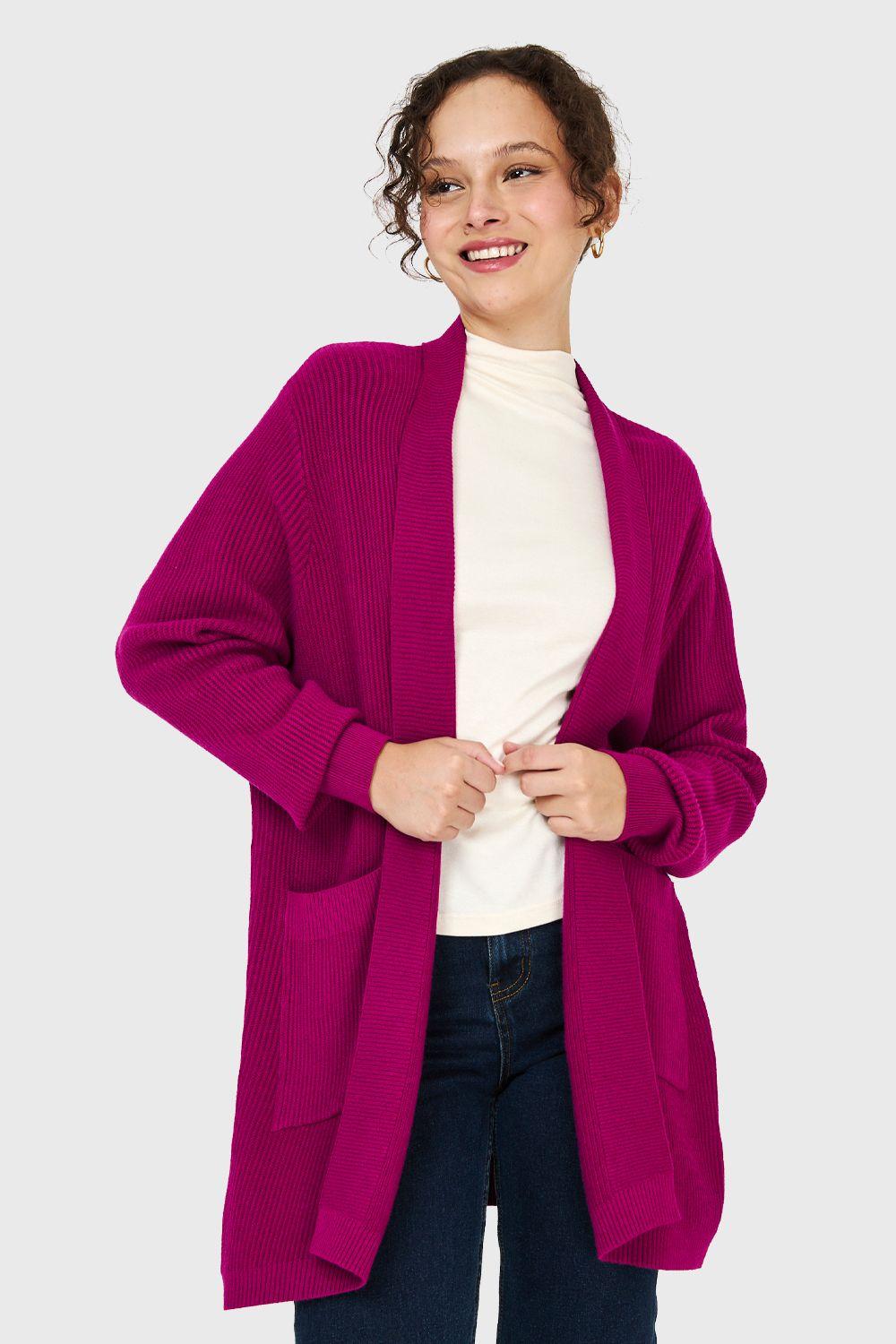 Tapado Básico Bolsillos Magenta Nicopoly-4