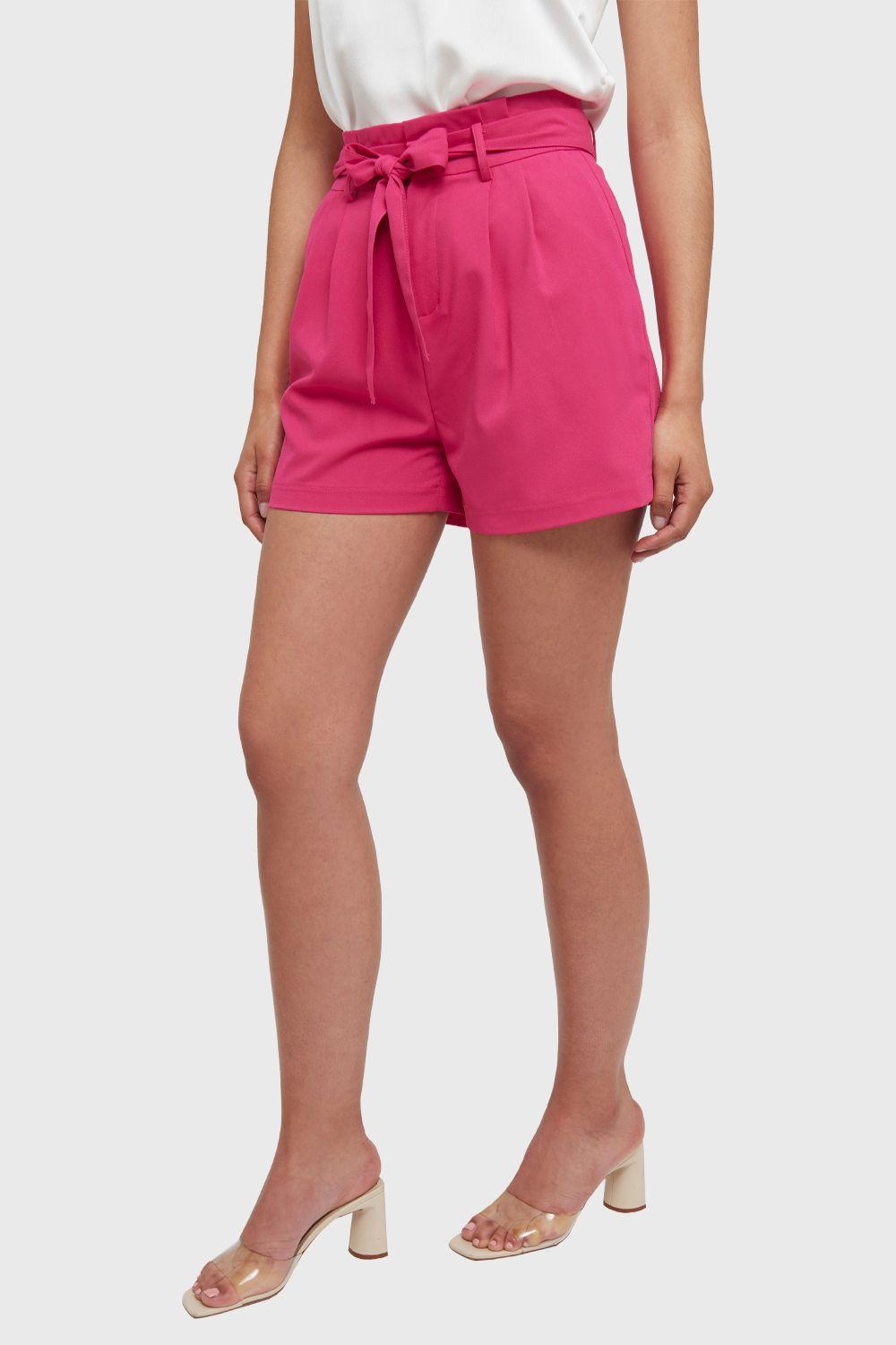 Short Lazo Ajustable Fucsia Nicopoly-2