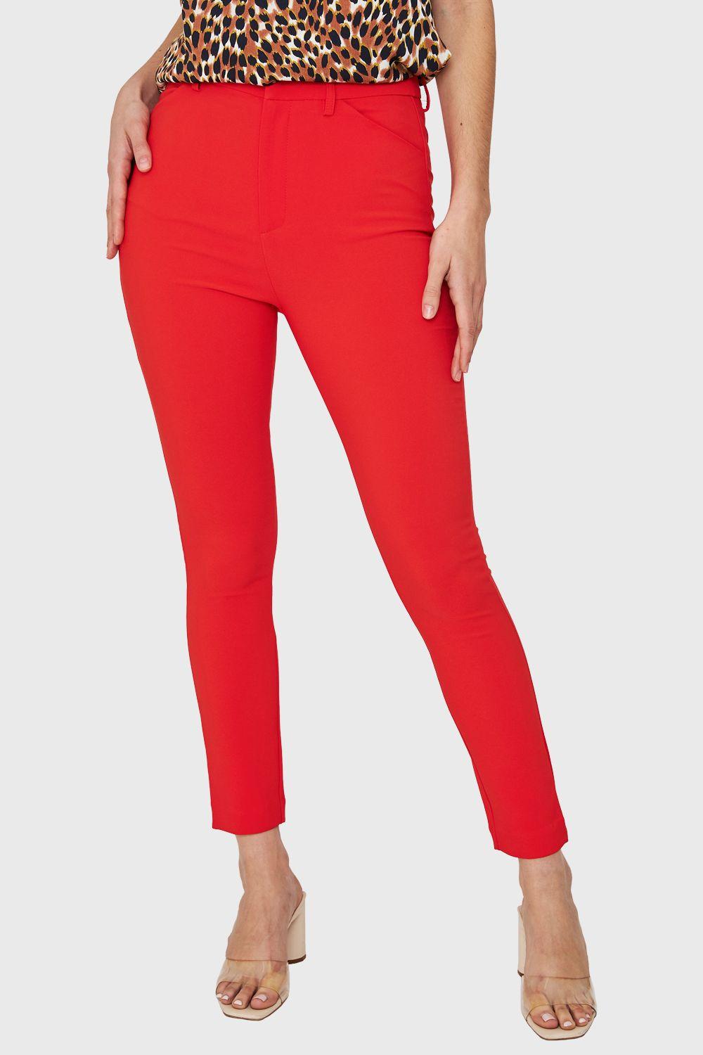 Calza Con Cierre Rojo Nicopoly-0