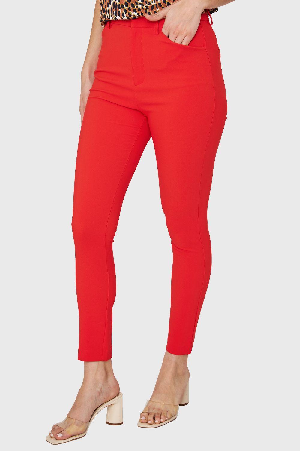 Calza Con Cierre Rojo Nicopoly-2