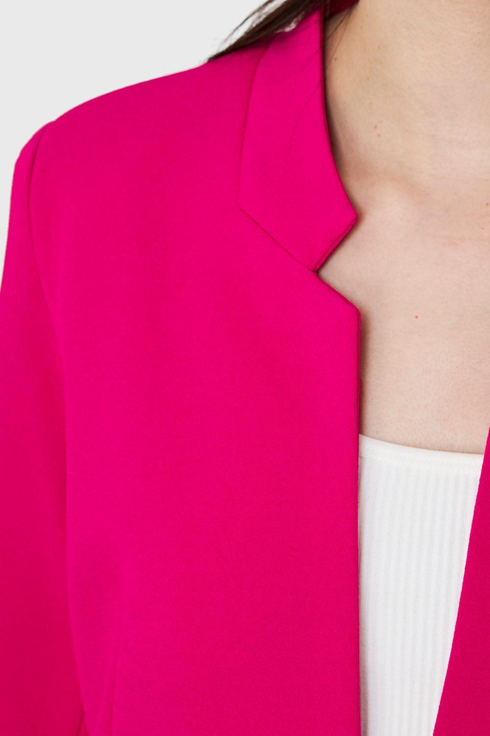 Blazer Largo Fucsia Nicopoly-5