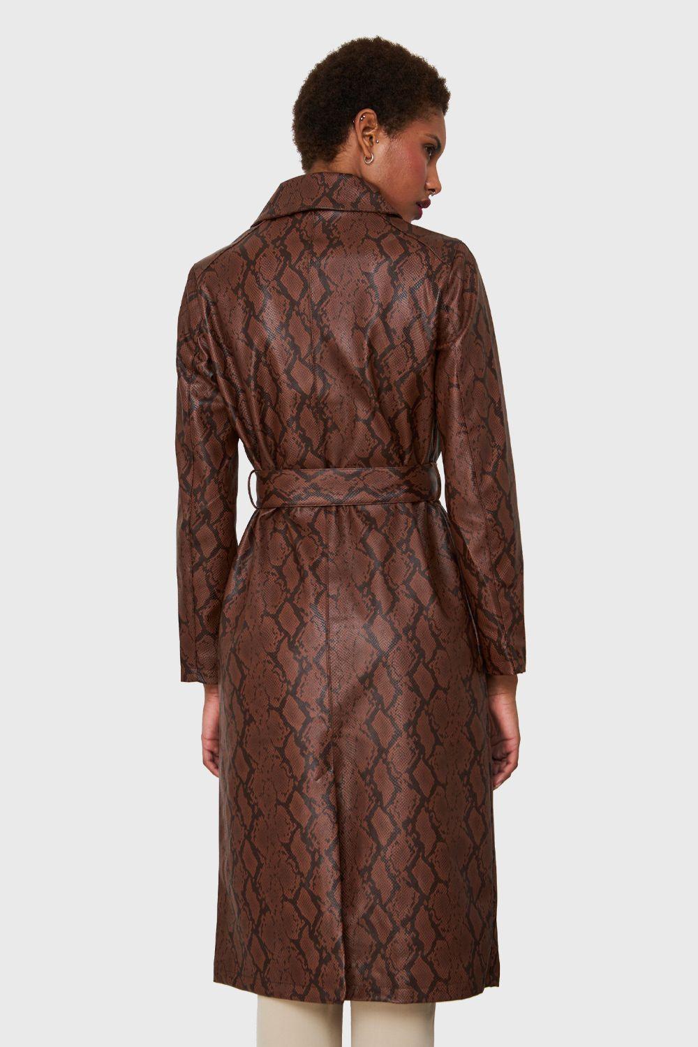 Trench Ecocuero Snake Café Nicopoly-3