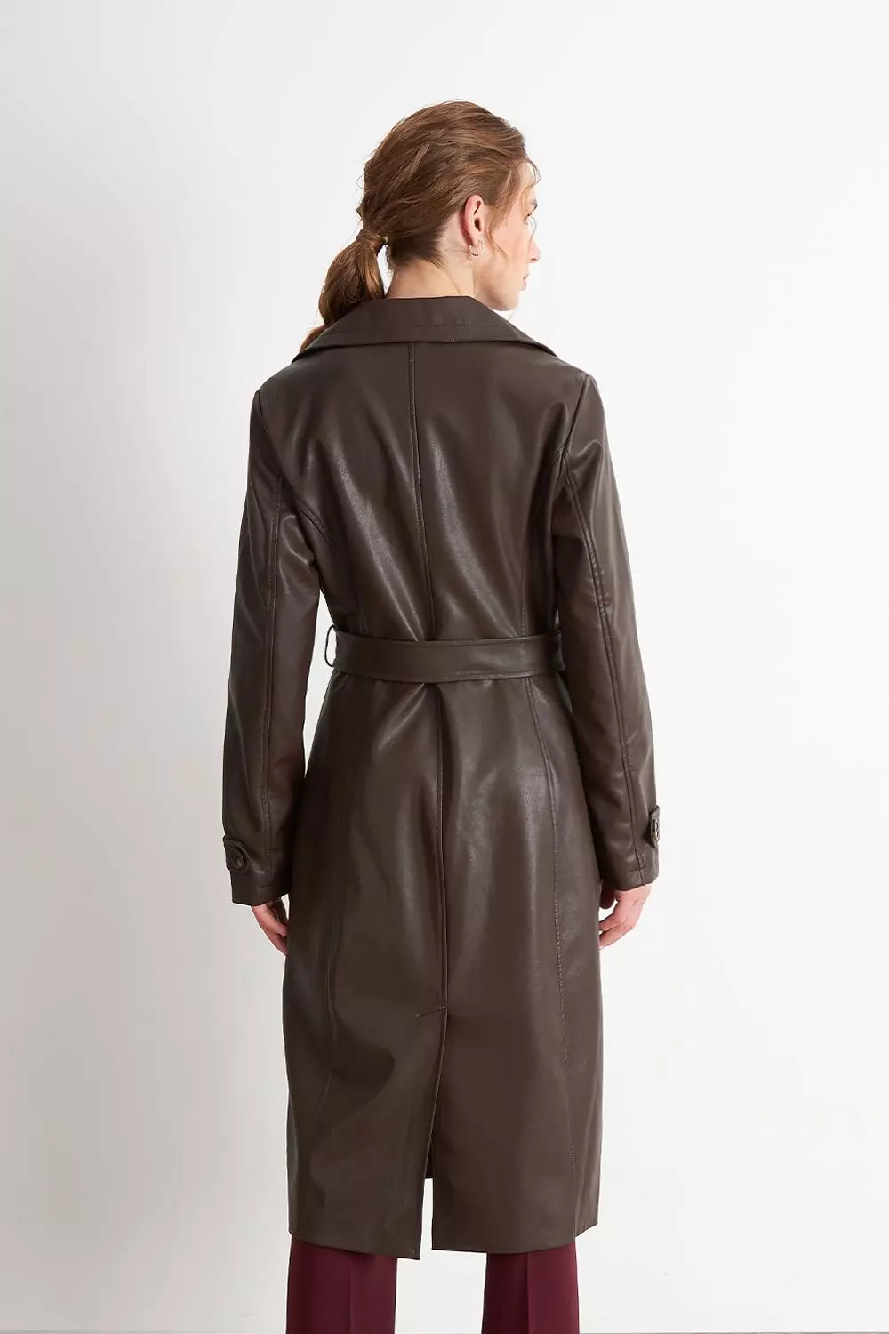 Abrigo Ecocuero Café	 Nicopoly-3