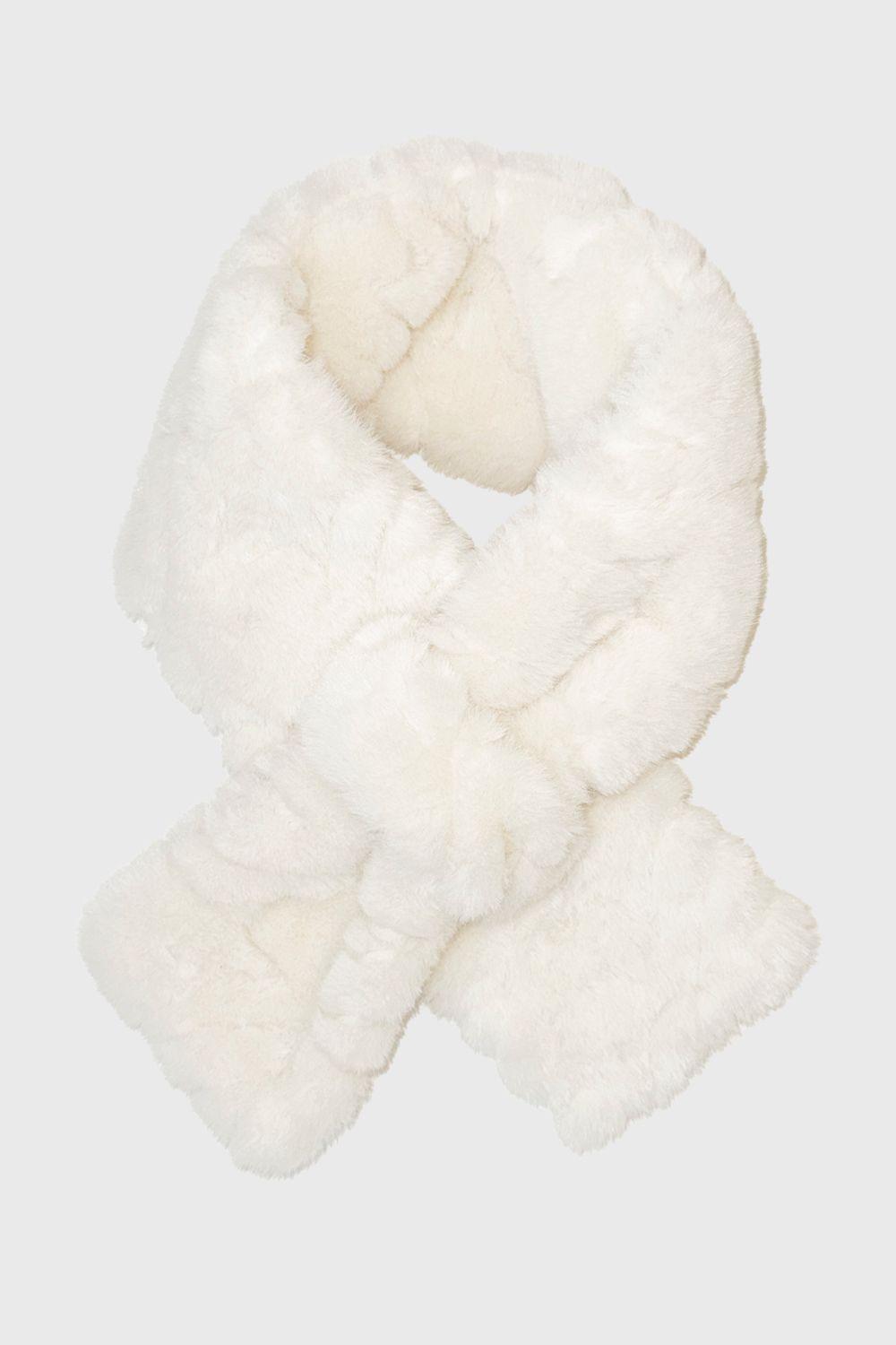 Cuello Tipo Piel Blanco Invierno Nicopoly-1