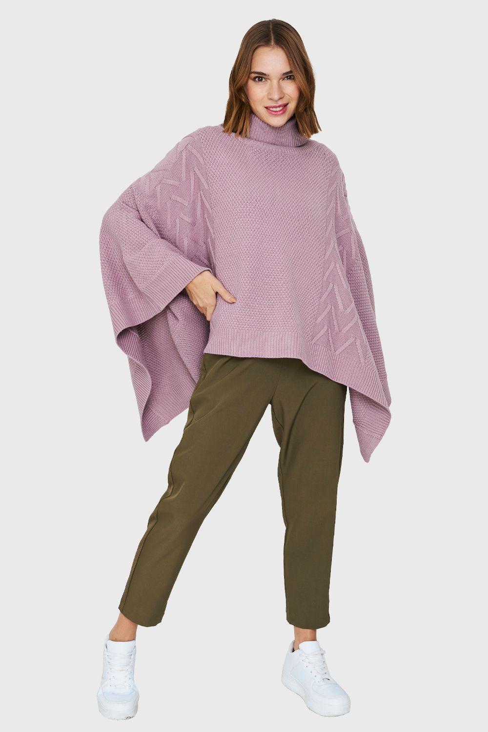 Poncho Cuello Beatle Lila Nicopoly-1