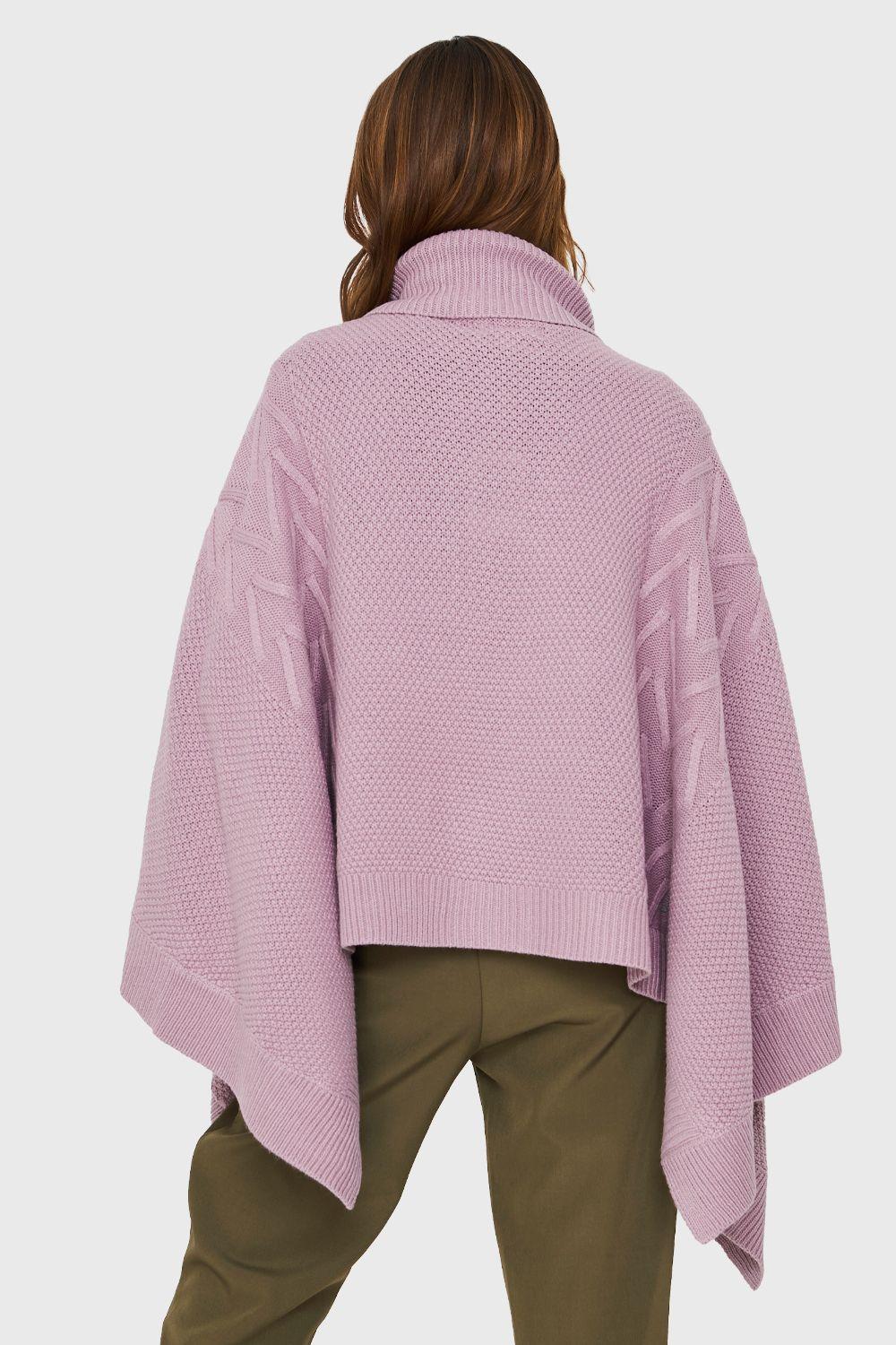 Poncho Cuello Beatle Lila Nicopoly-3