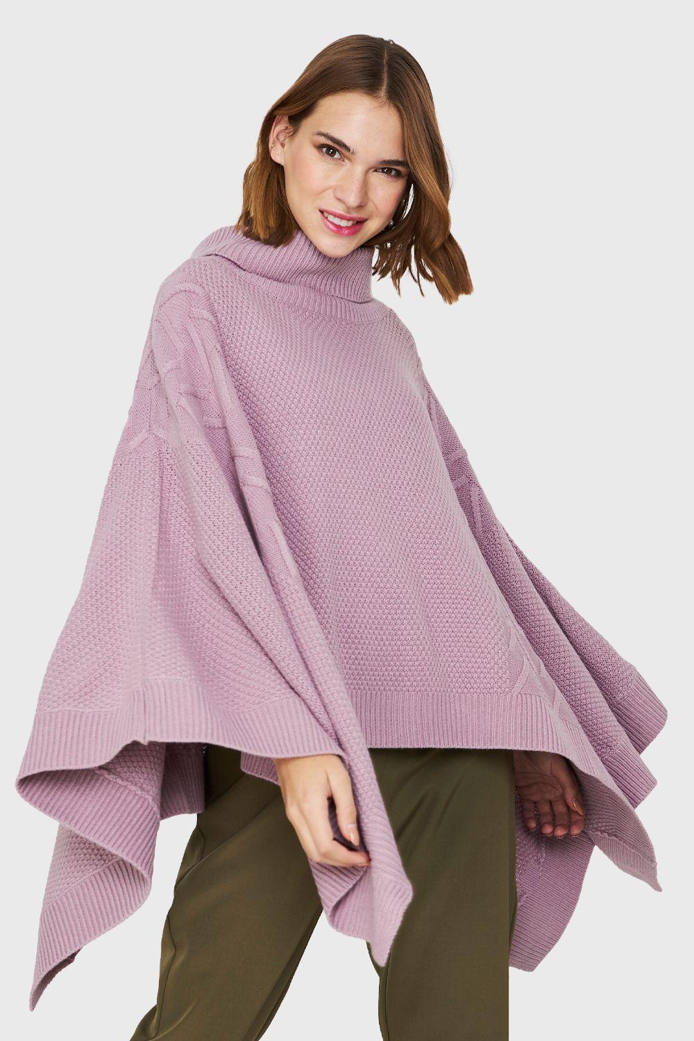 Poncho Cuello Beatle Lila Nicopoly-4