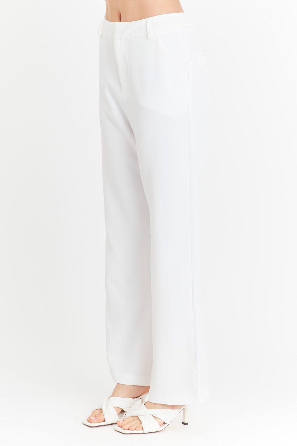 Pantalón Básico Blanco Nicopoly-2