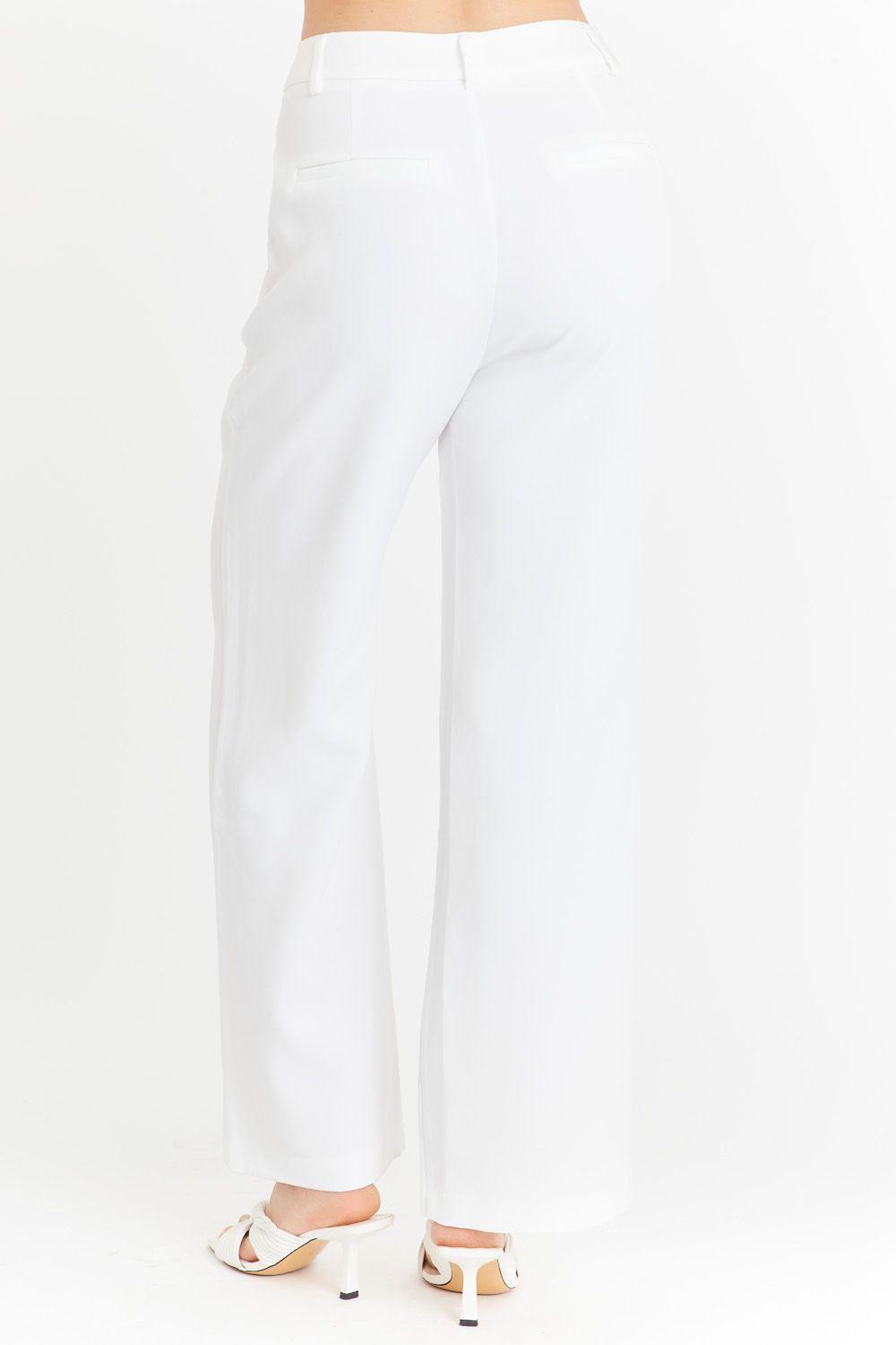 Pantalón Básico Blanco Nicopoly-3