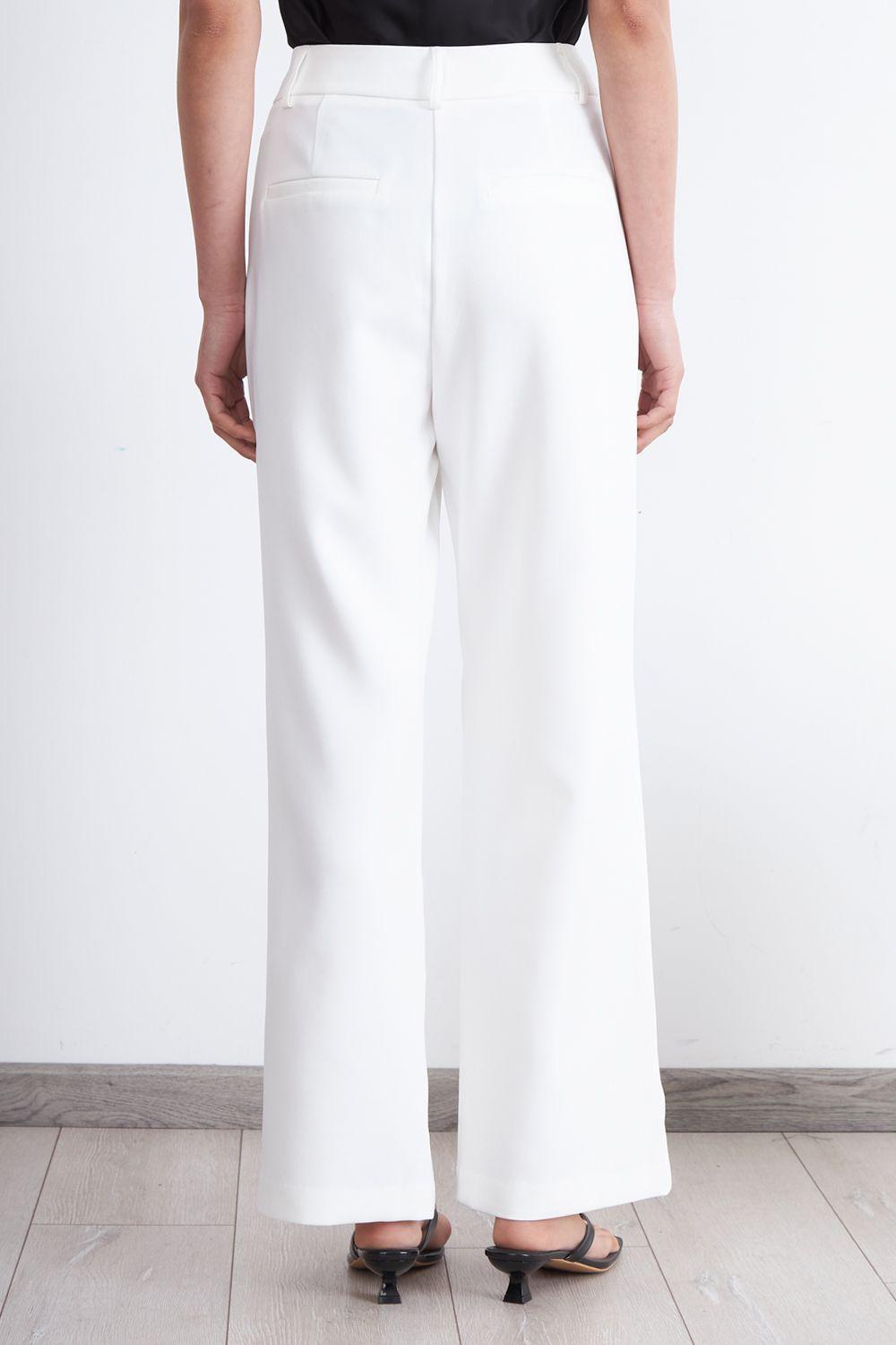 Pantalón Básico Blanco Nicopoly-3