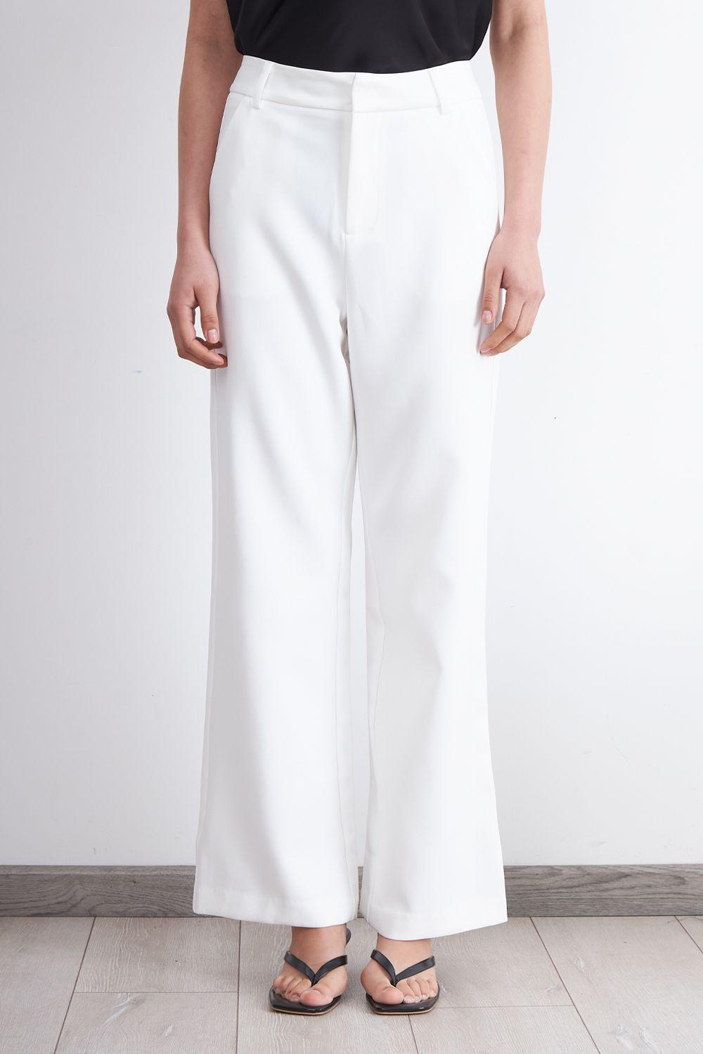 Pantalón Básico Blanco Nicopoly-4