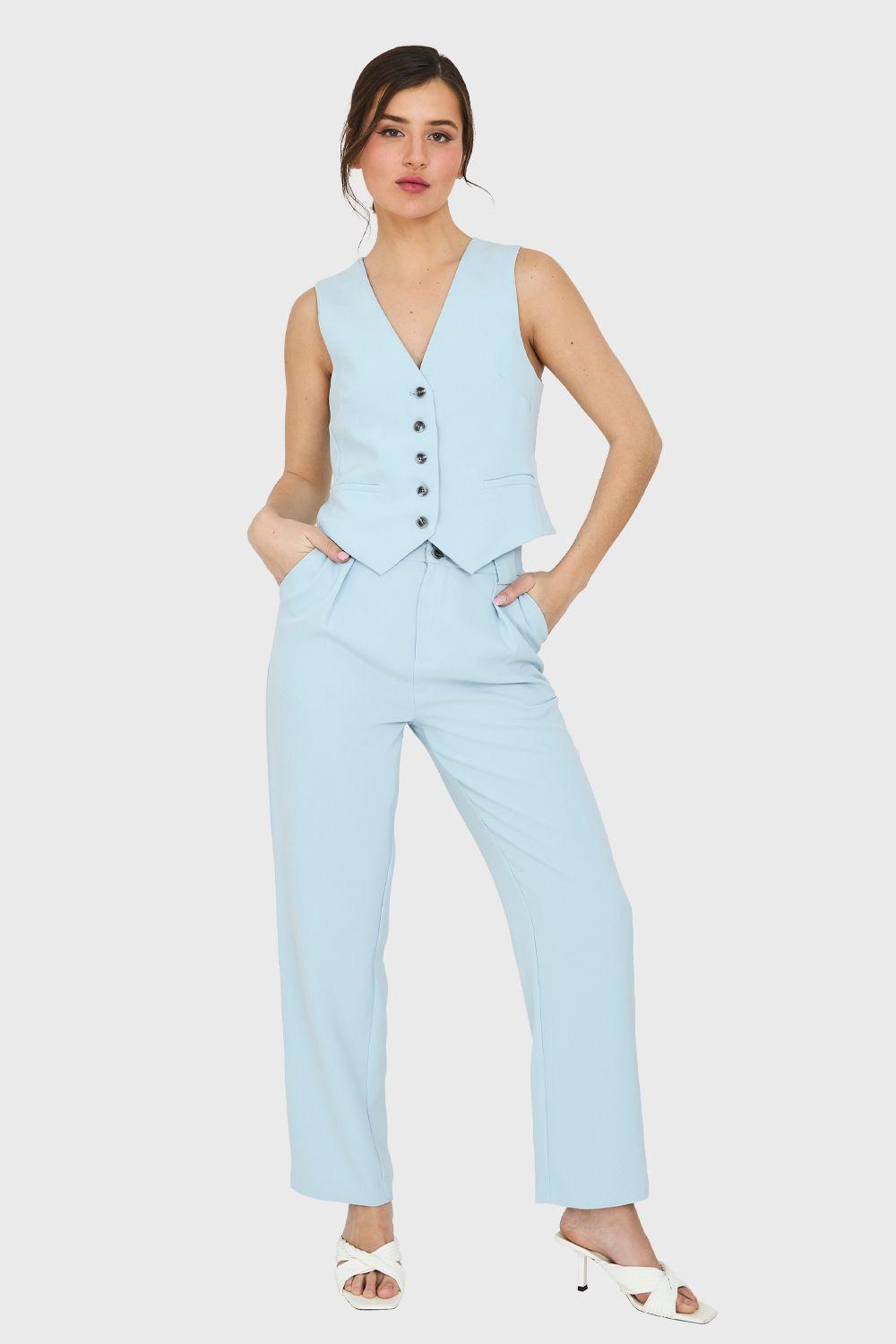 Gilet Lazo Ajustable Celeste Nicopoly-1