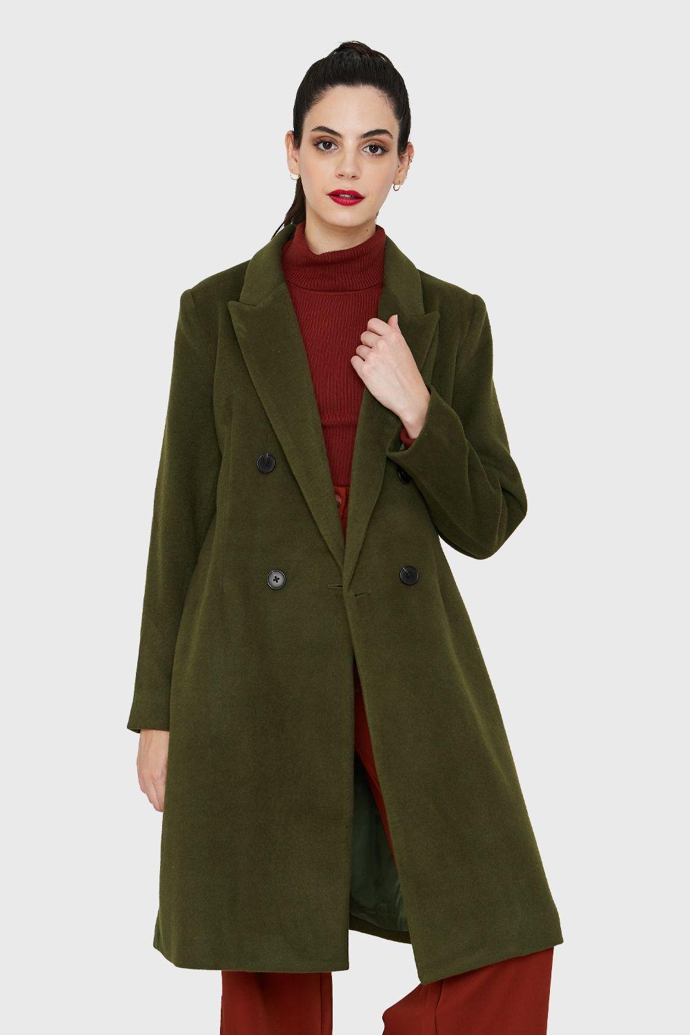 Abrigo Cuatro Botones Oliva Nicopoly-4