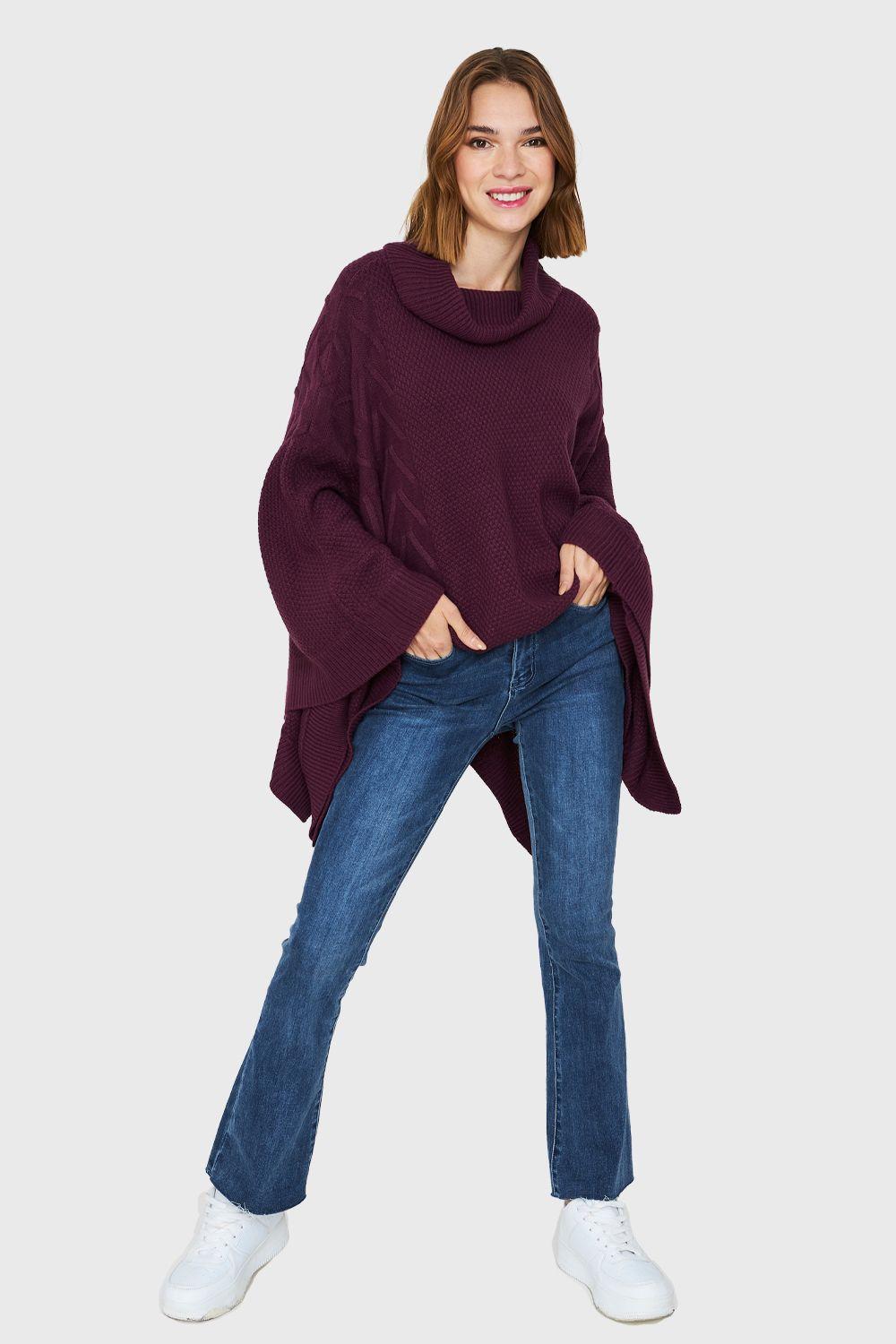 Poncho Cuello Beatle Uva Nicopoly-1