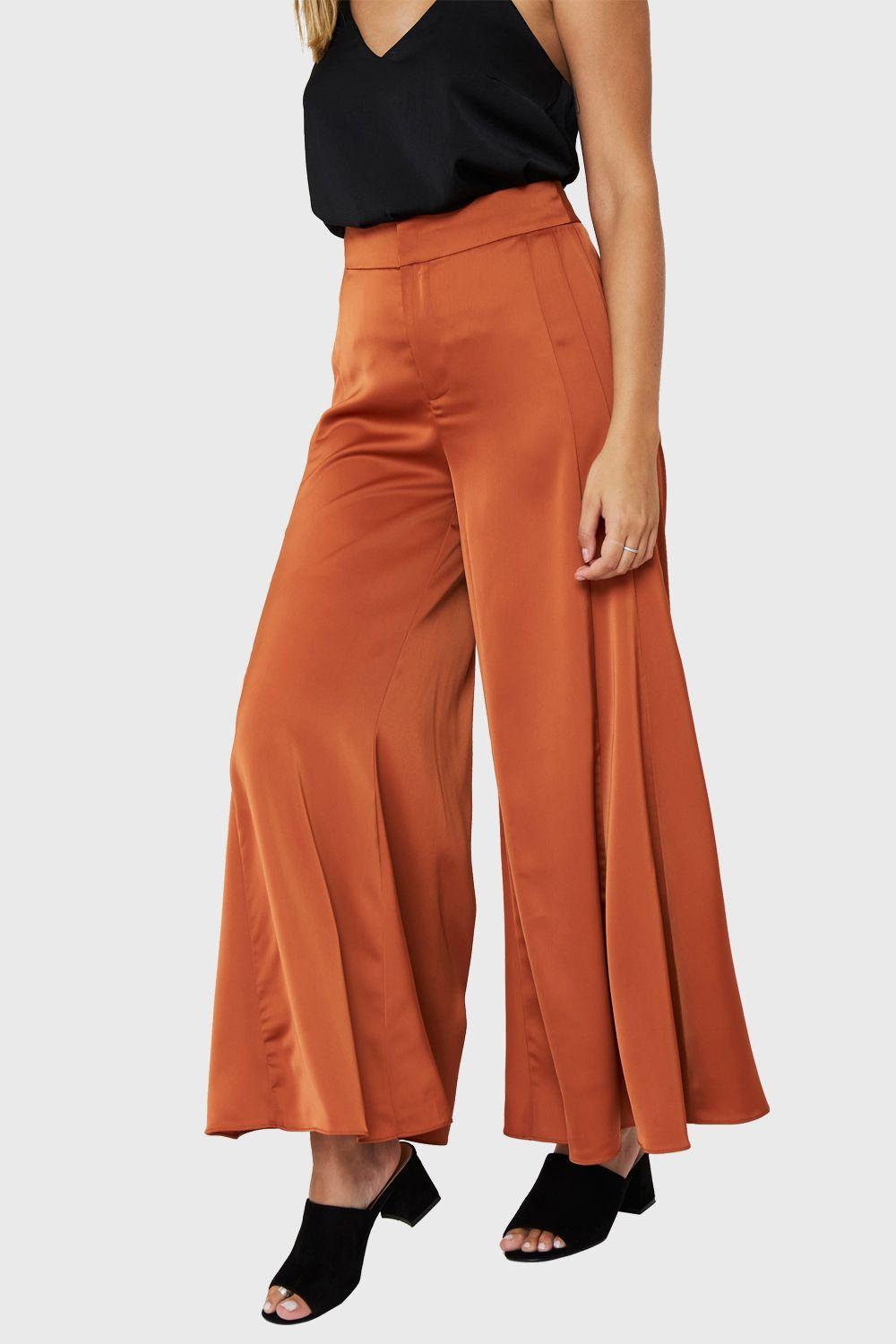 Maxi Palazzo Tipo Satín Bronce Nicopoly-2