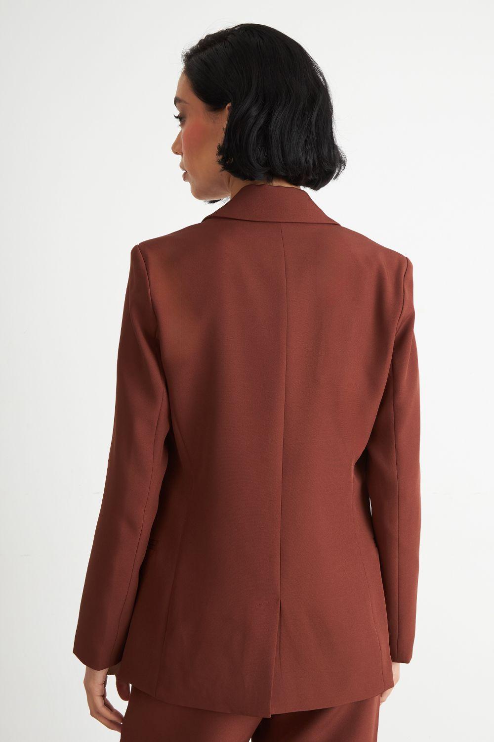 Blazer Básico de Tope Óxido Nicopoly-3