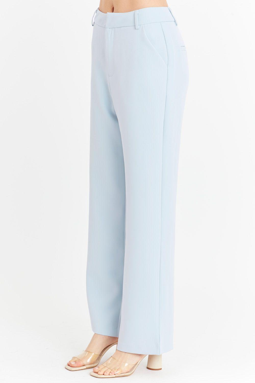 Pantalón Básico Celeste Nicopoly-2