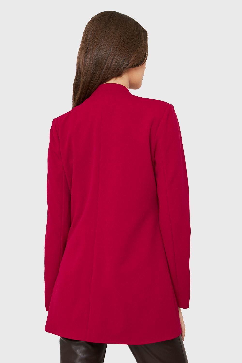 Blazer Largo Rojo Nicopoly-3