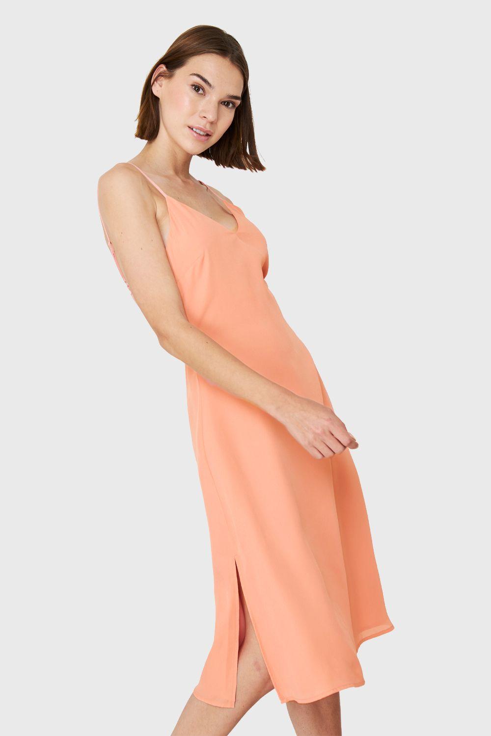 Vestido Midi Aberturas Damasco Nicopoly-2