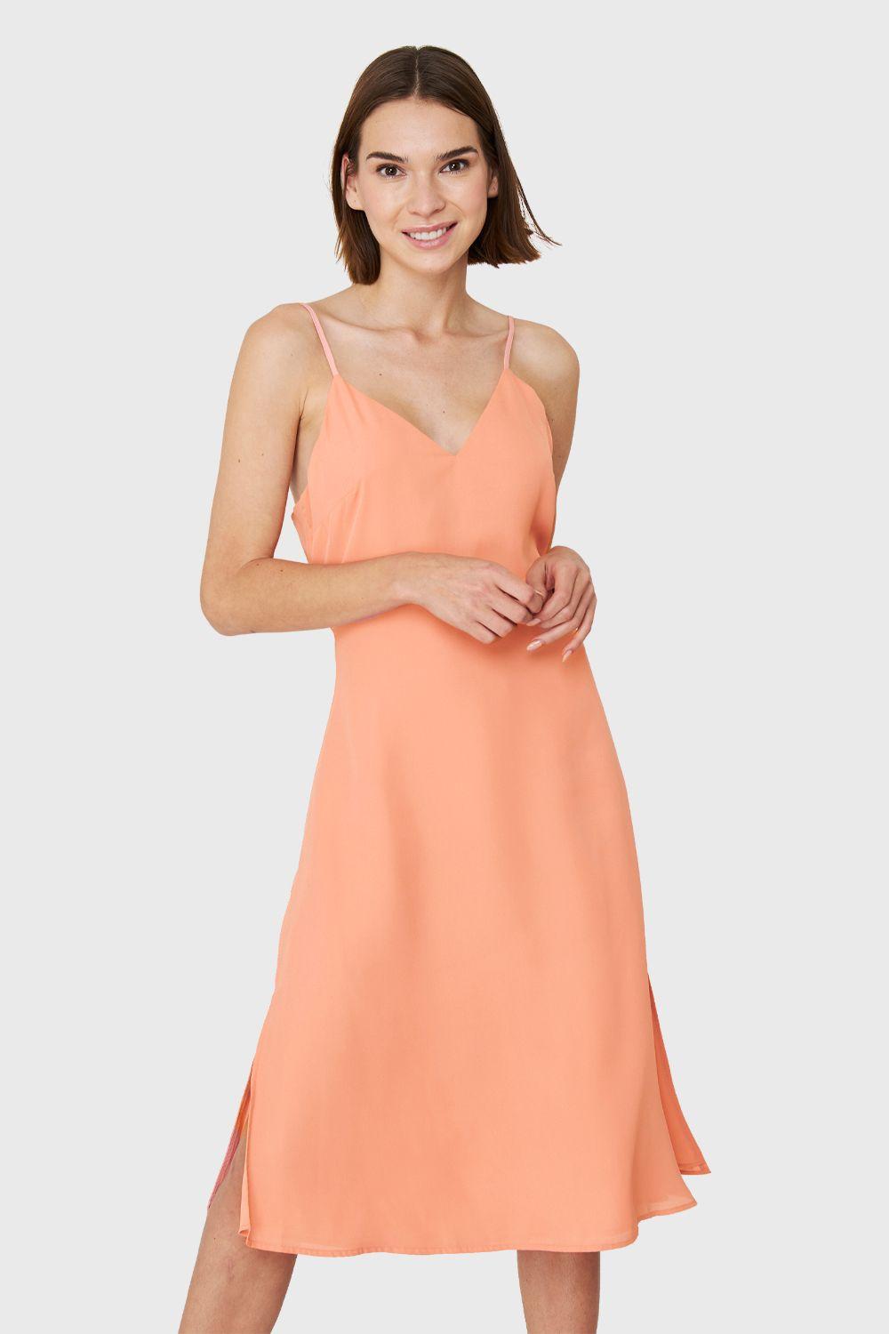 Vestido Midi Aberturas Damasco Nicopoly-0
