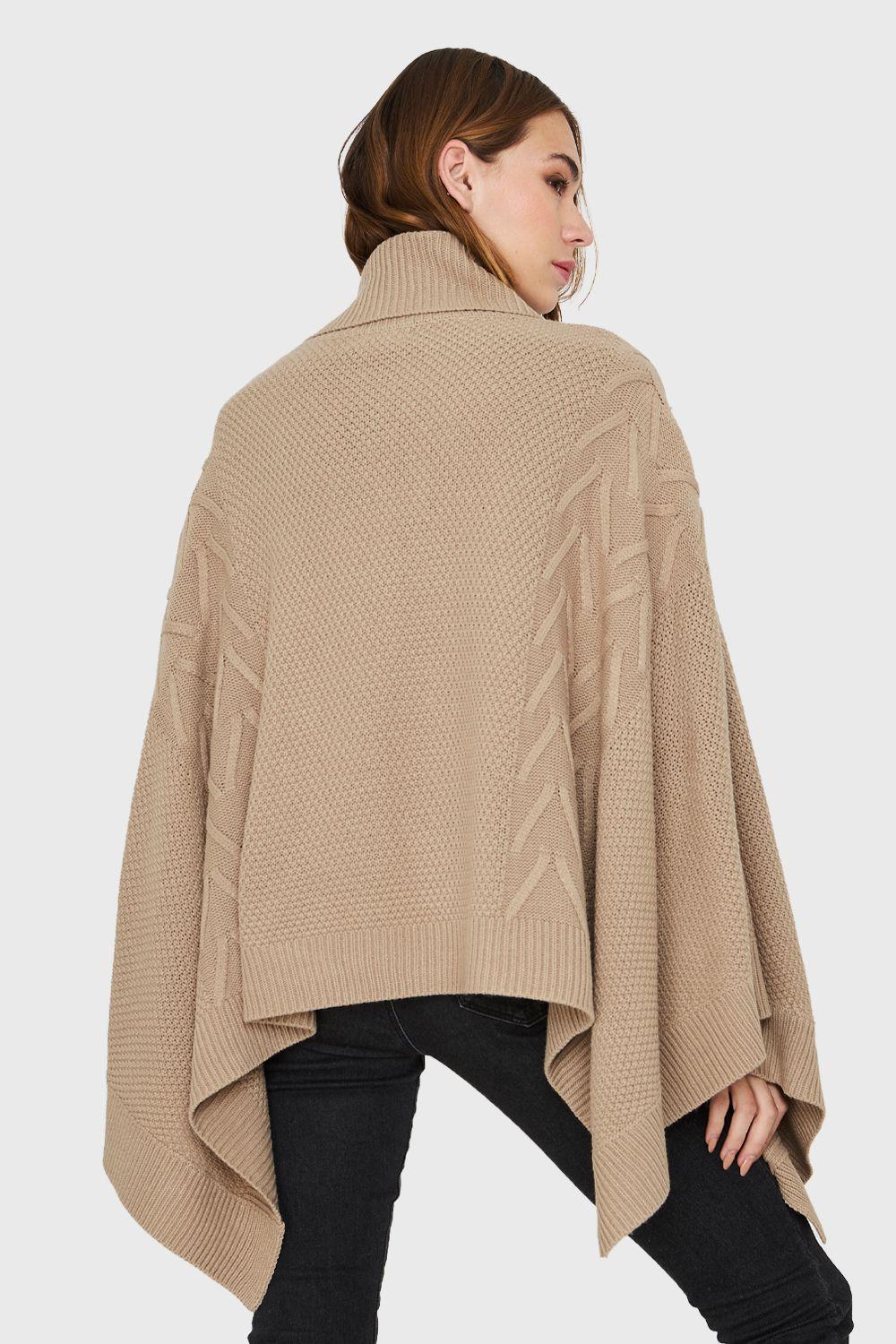 Poncho Cuello Beatle Khaki Nicopoly-3