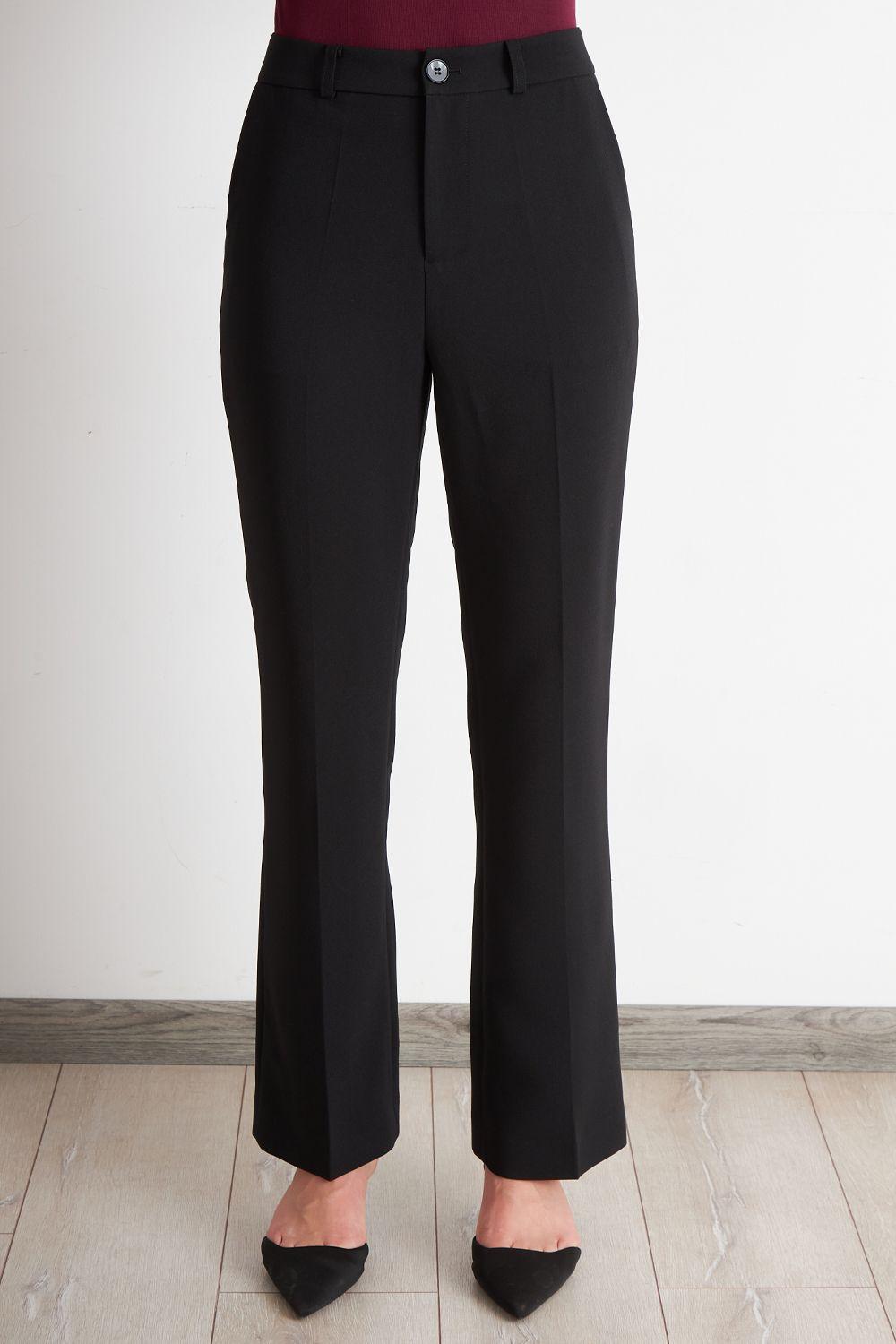 Pantalón Sastrero Recto Negro Nicopoly-4