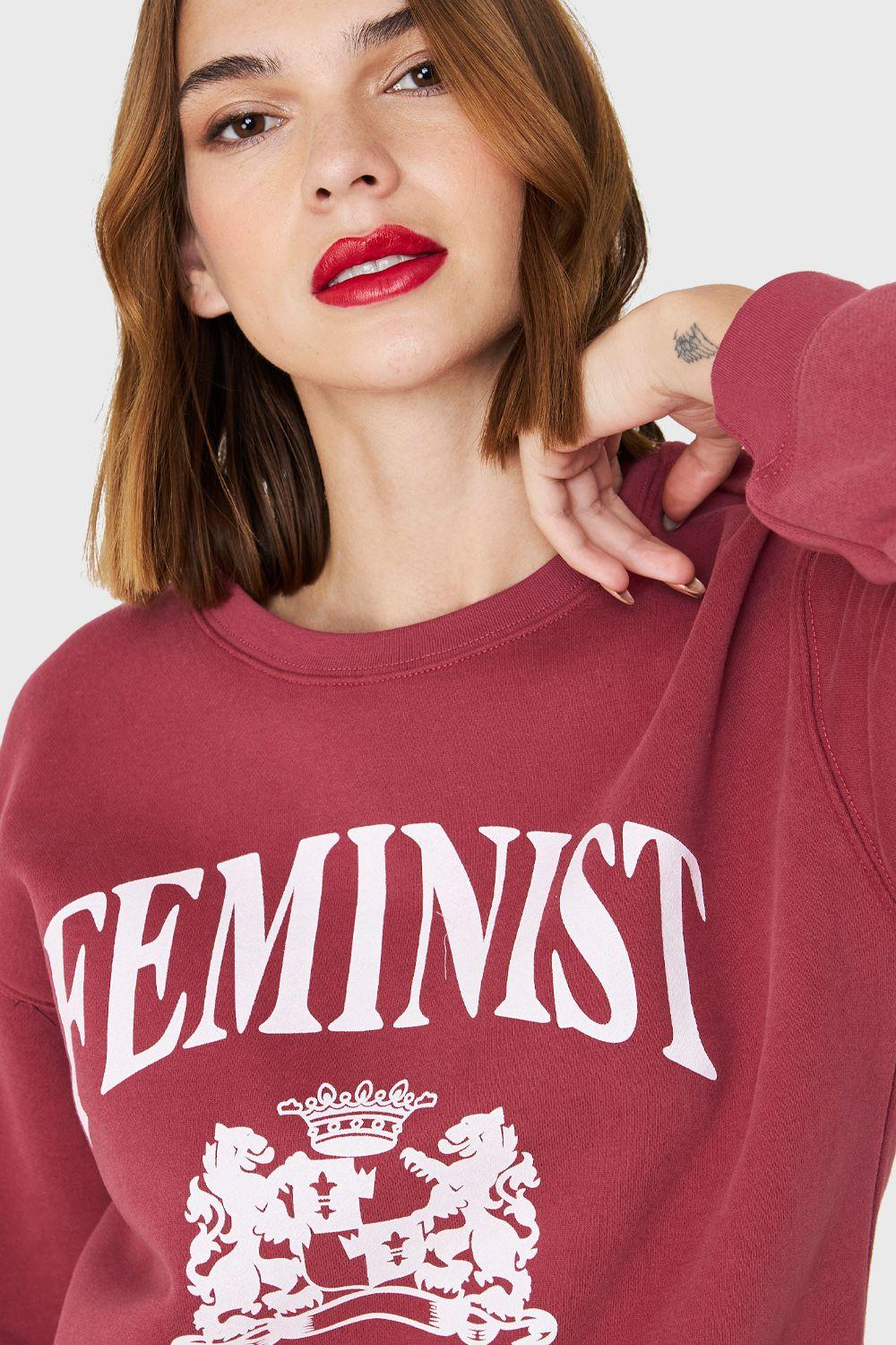 Polerón Feminist Burdeos Nicopoly-5