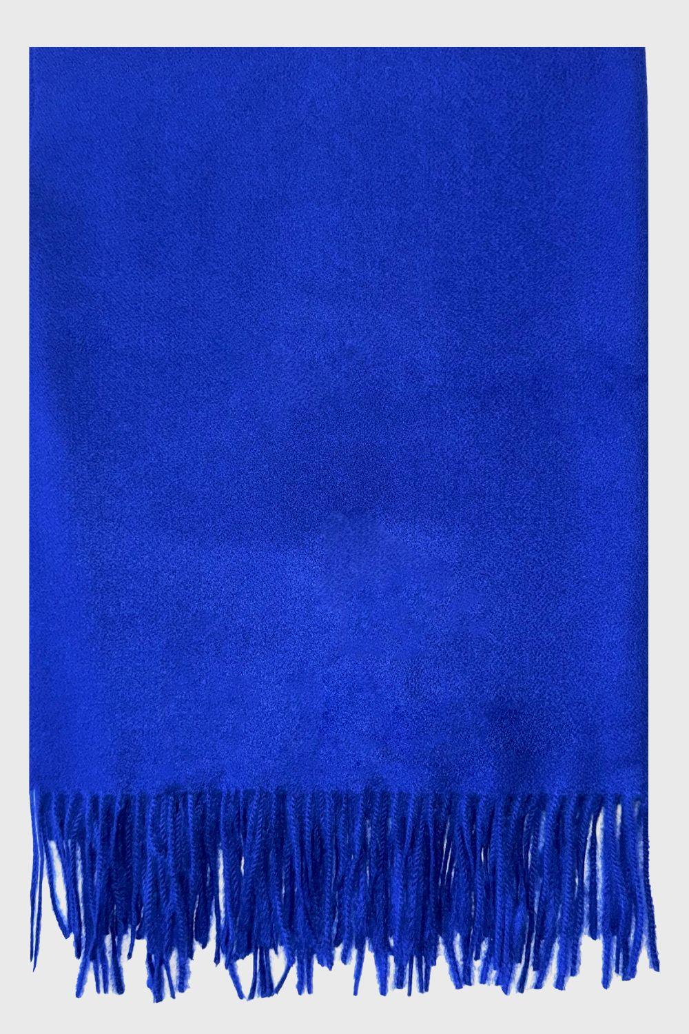 Bufanda Gruesa Azul Eléctrico Nicopoly-1