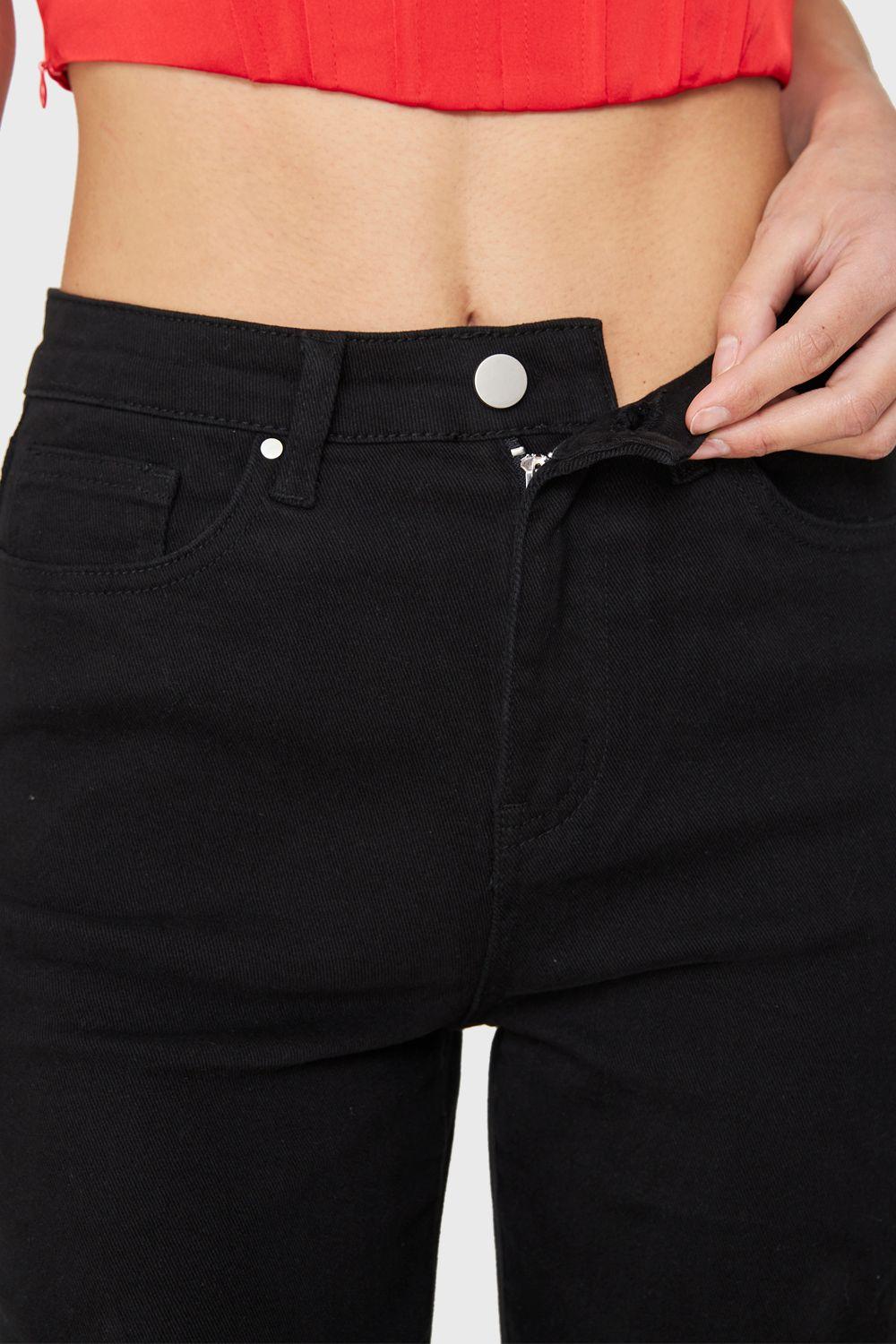 Jeans Recto Negro Nicopoly-5