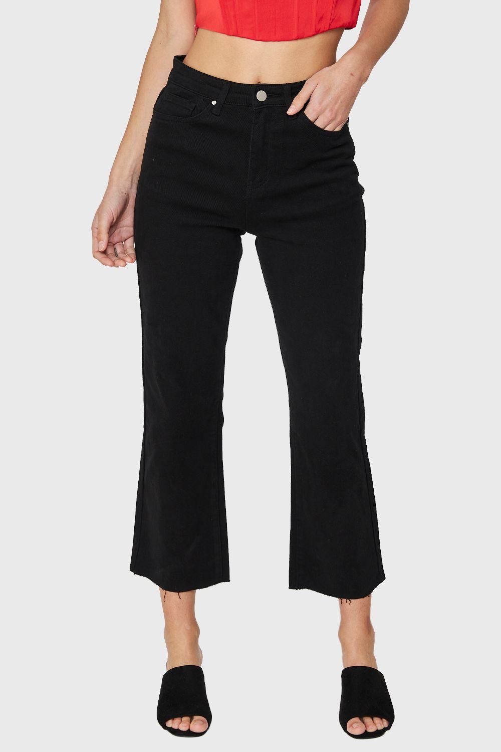 Jeans Recto Negro Nicopoly-4