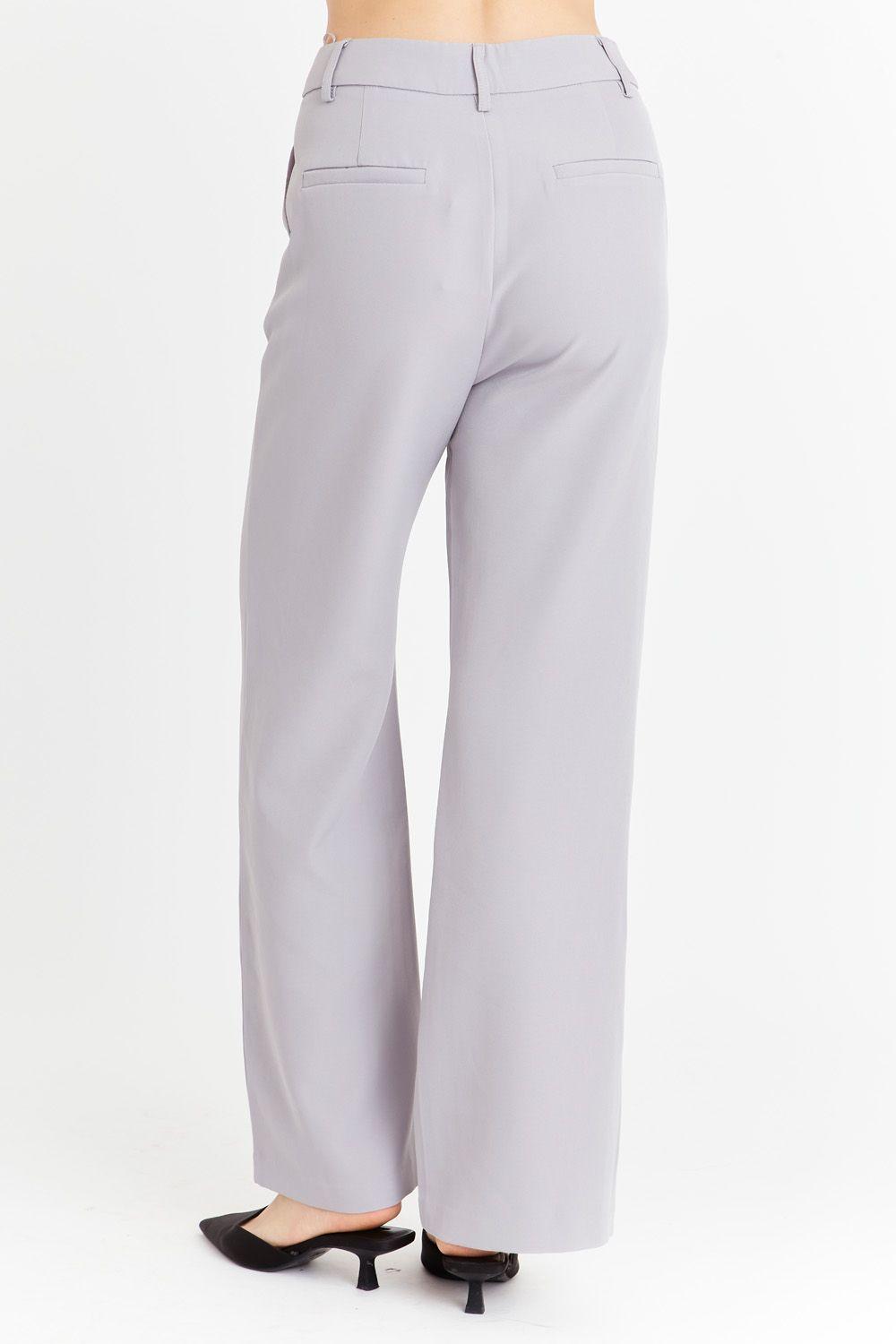 Pantalón Básico Gris Nicopoly-3