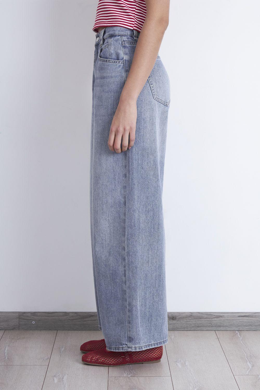 Jeans Wide Leg Ancho Celeste Nicopoly-2