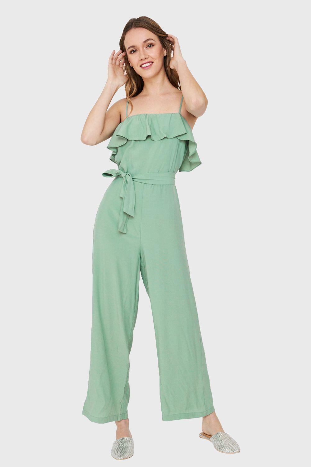 Enterito Escote Vuelo Verde Nicopoly-0