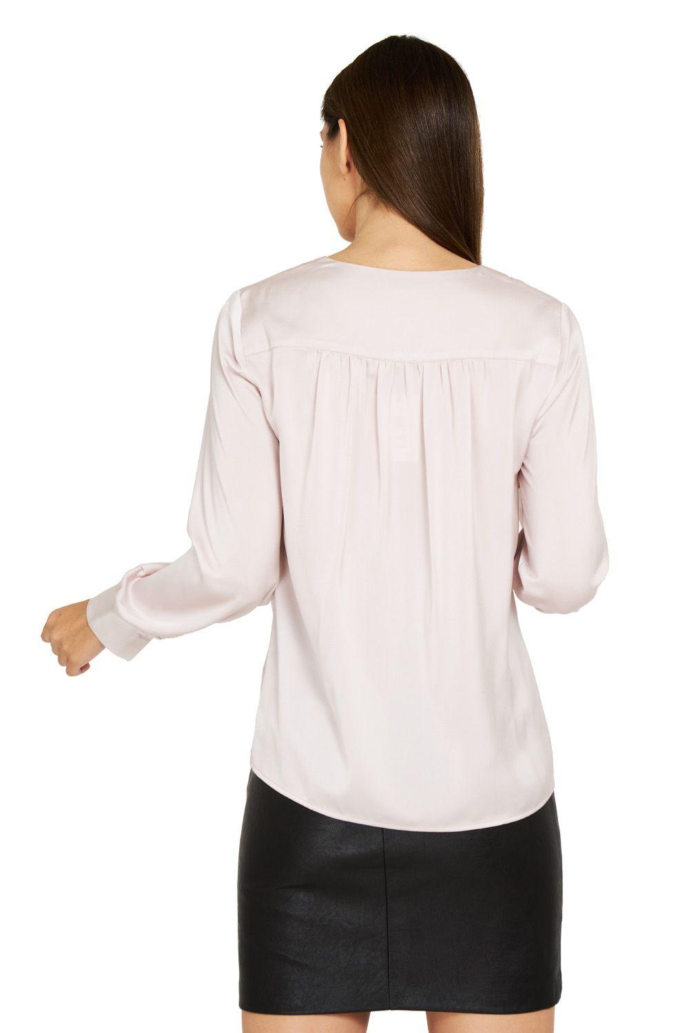 Blusa Detalles Encaje Rosado Nicopoly-3