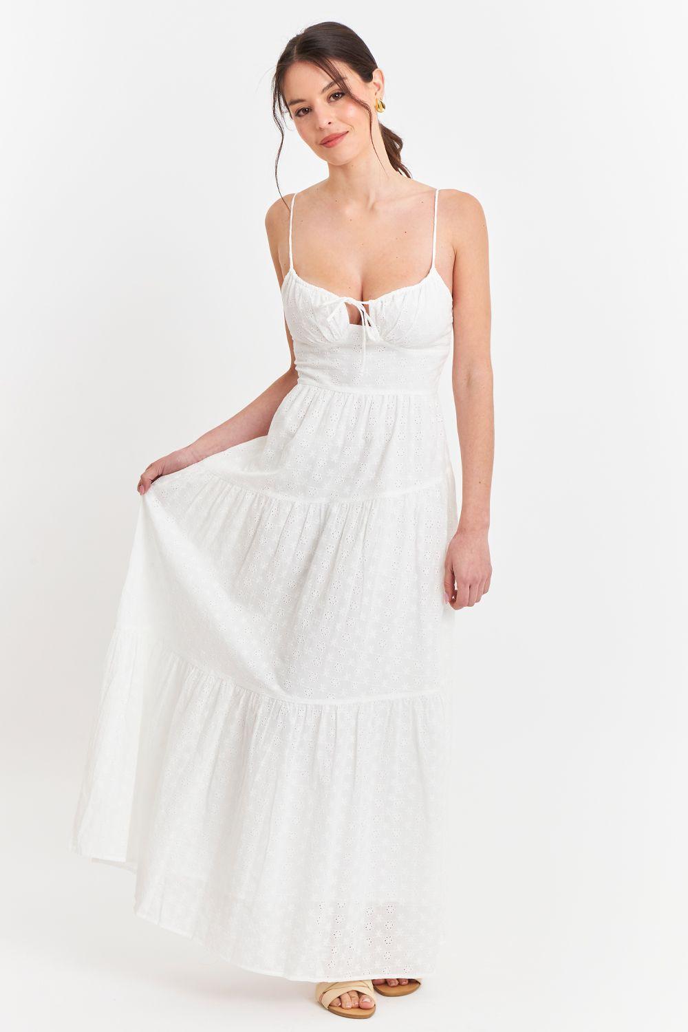 Vestido Broderie Blanco Nicopoly-4