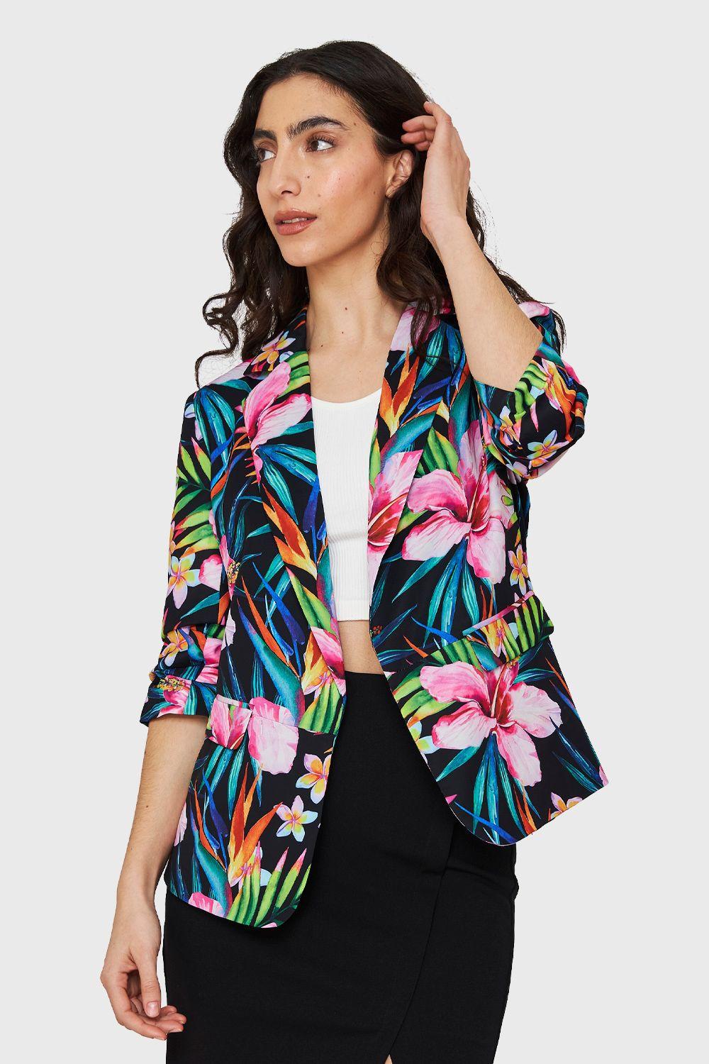 Blazer Tropical Negro Nicopoly-4
