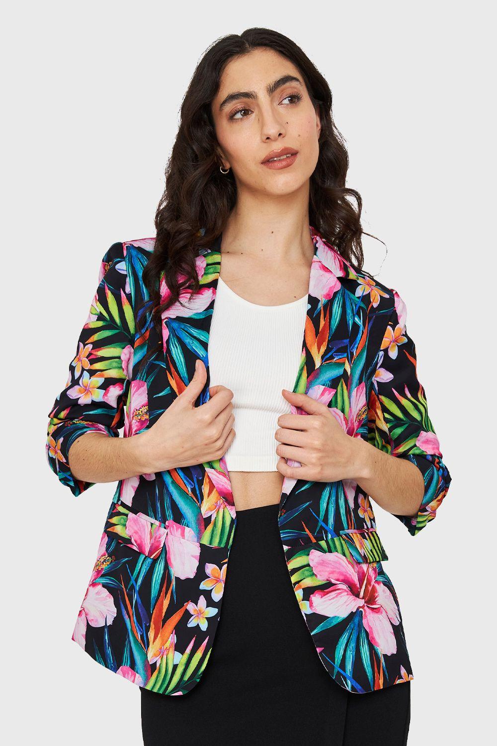 Blazer Tropical Negro Nicopoly-0