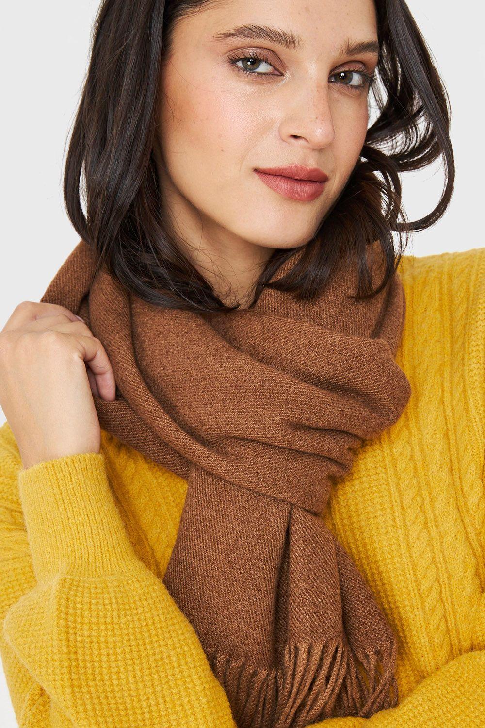 Bufanda Flecos Café Nicopoly-1