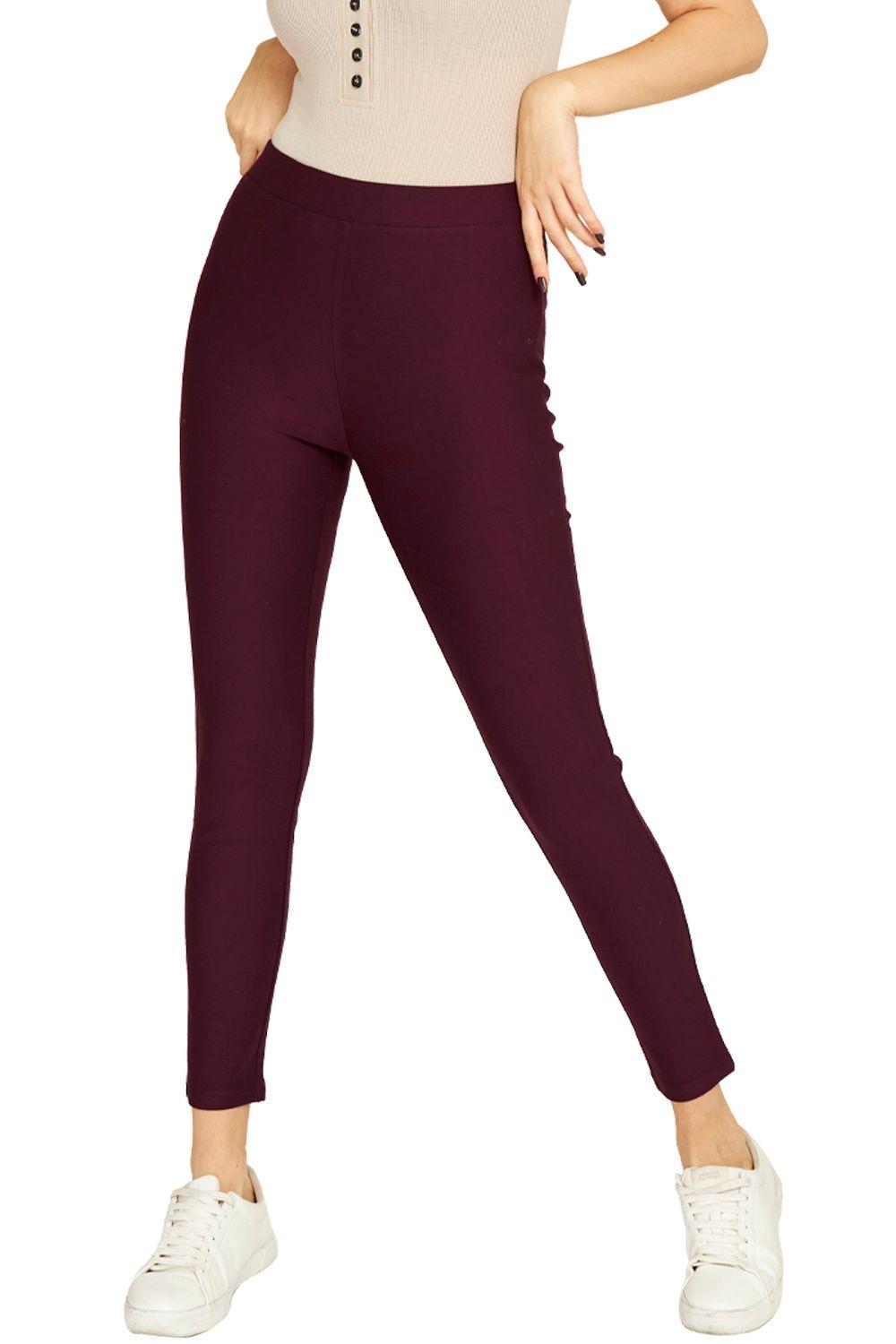 Legging Básico Burdeos Nicopoly-0