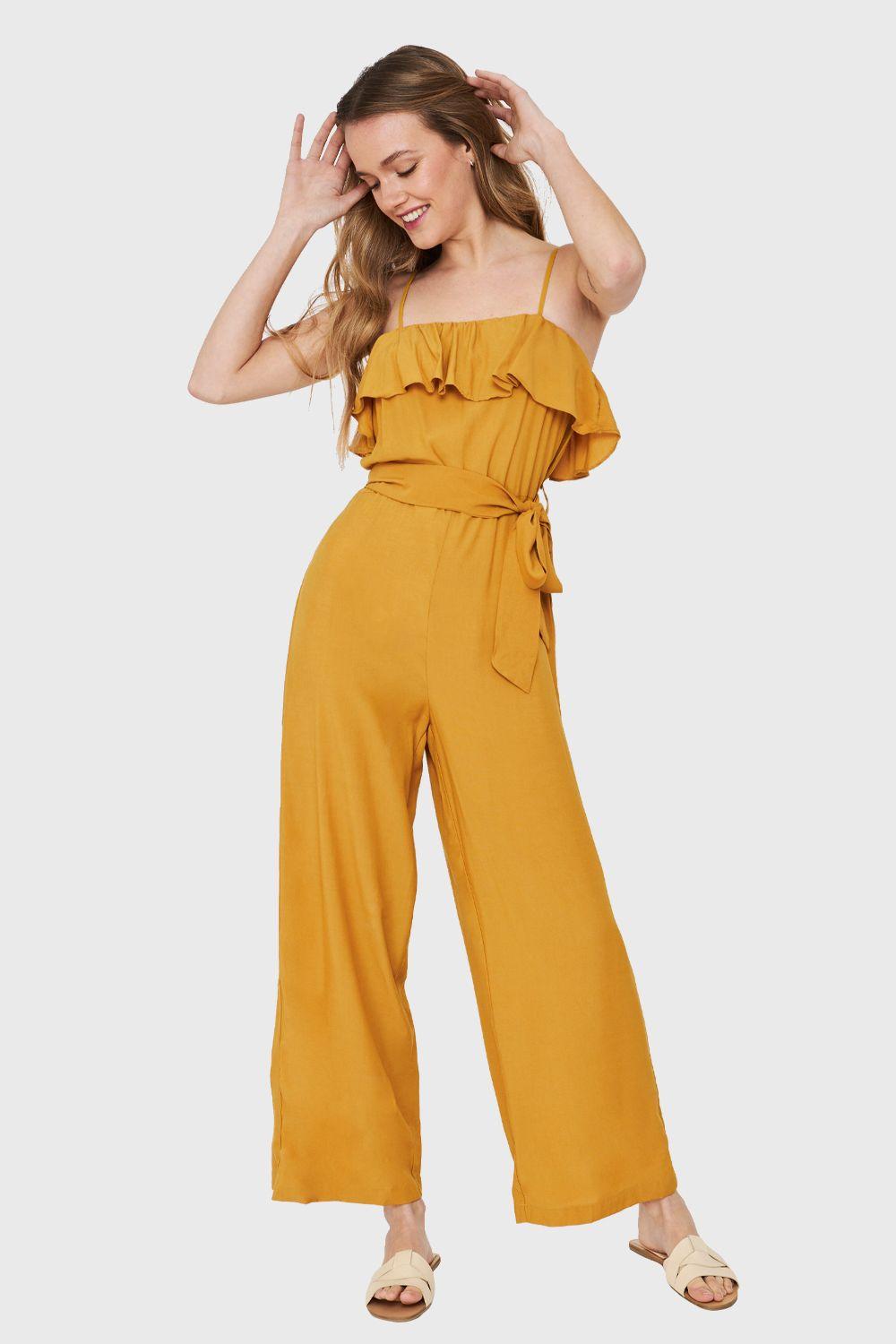 Enterito Escote Vuelo Mostaza Nicopoly-1