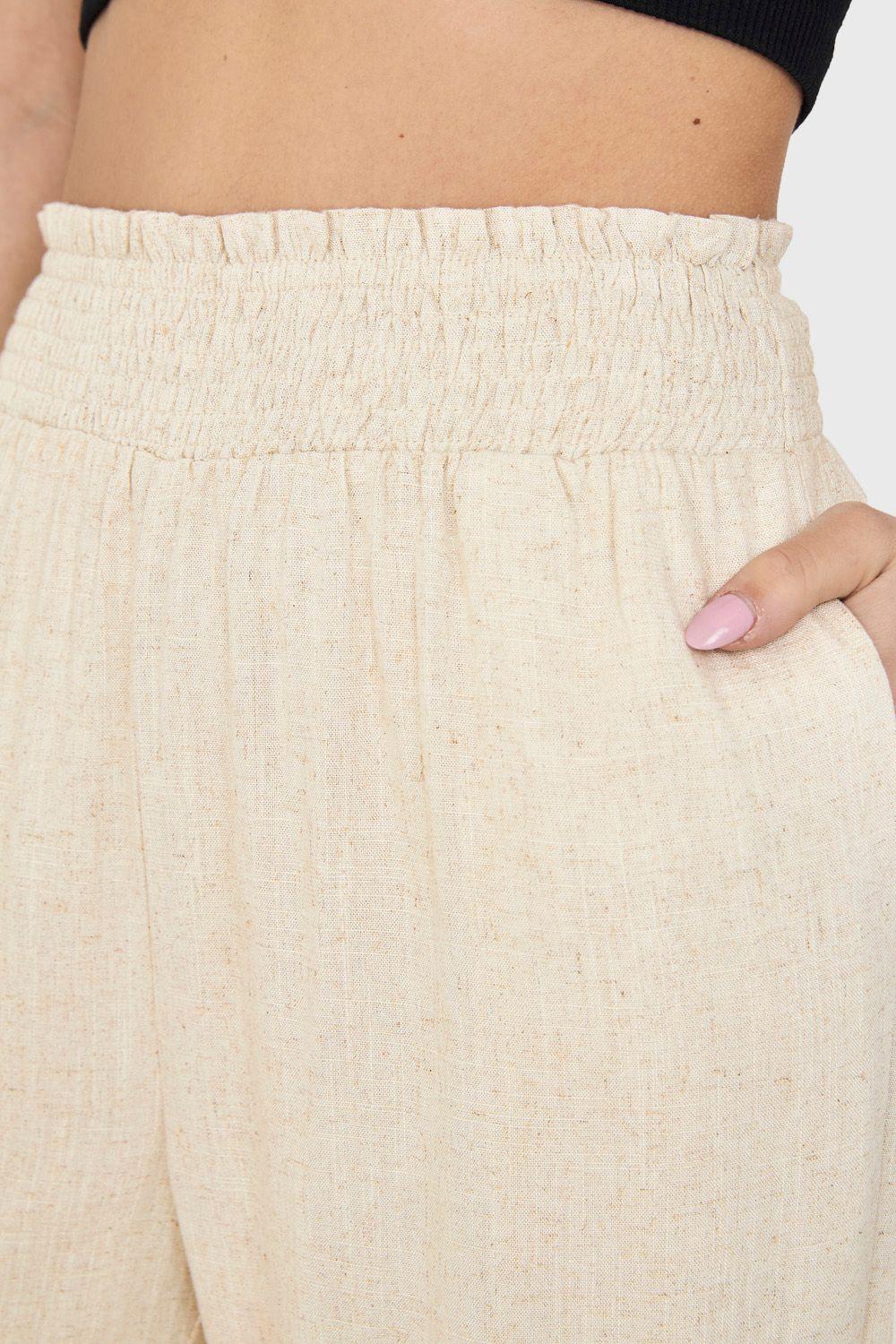 Pantalón Holgado Pretina Alta Arena Nicopoly-5