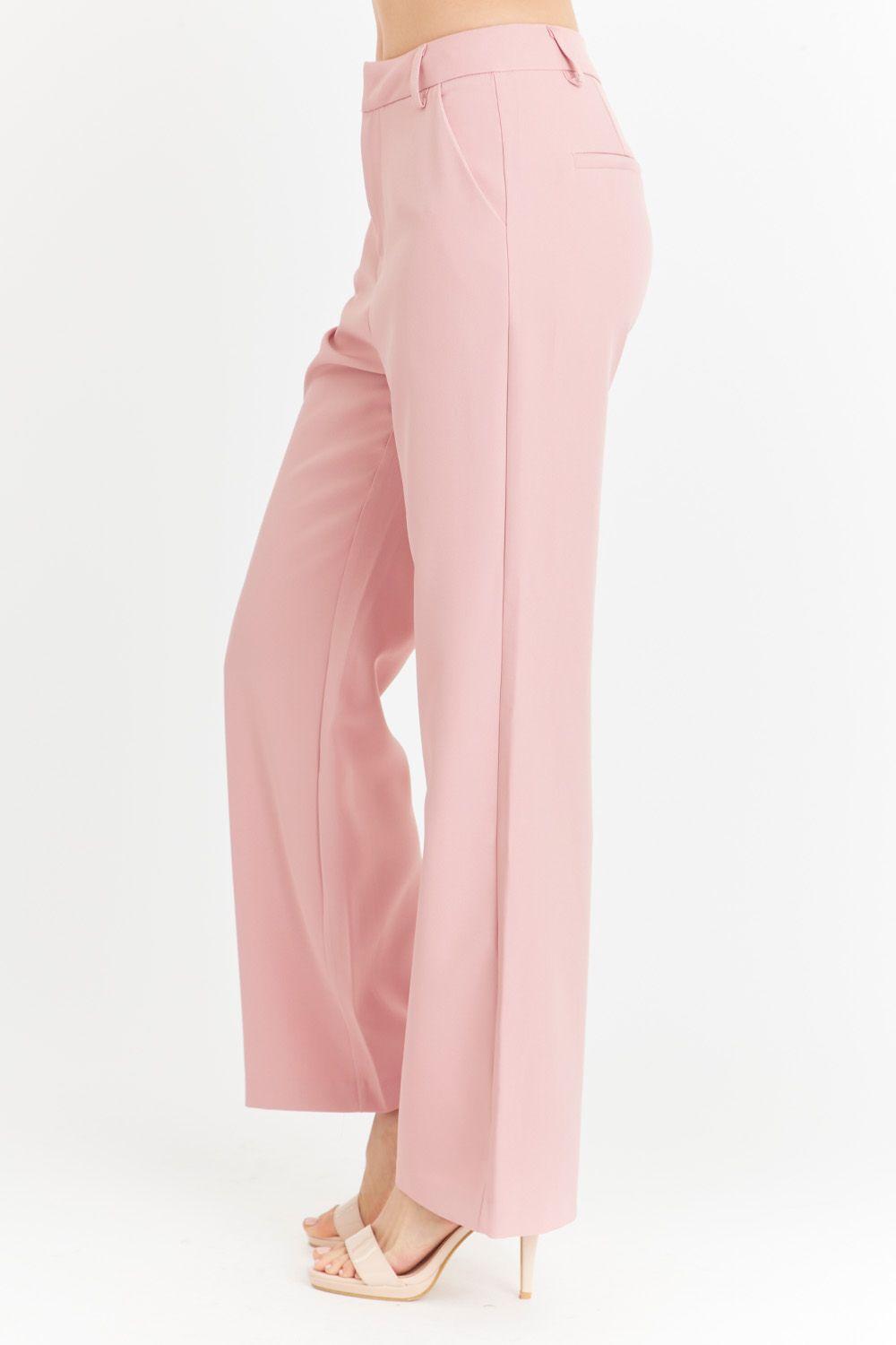 Pantalón Básico Rosado Nicopoly-2